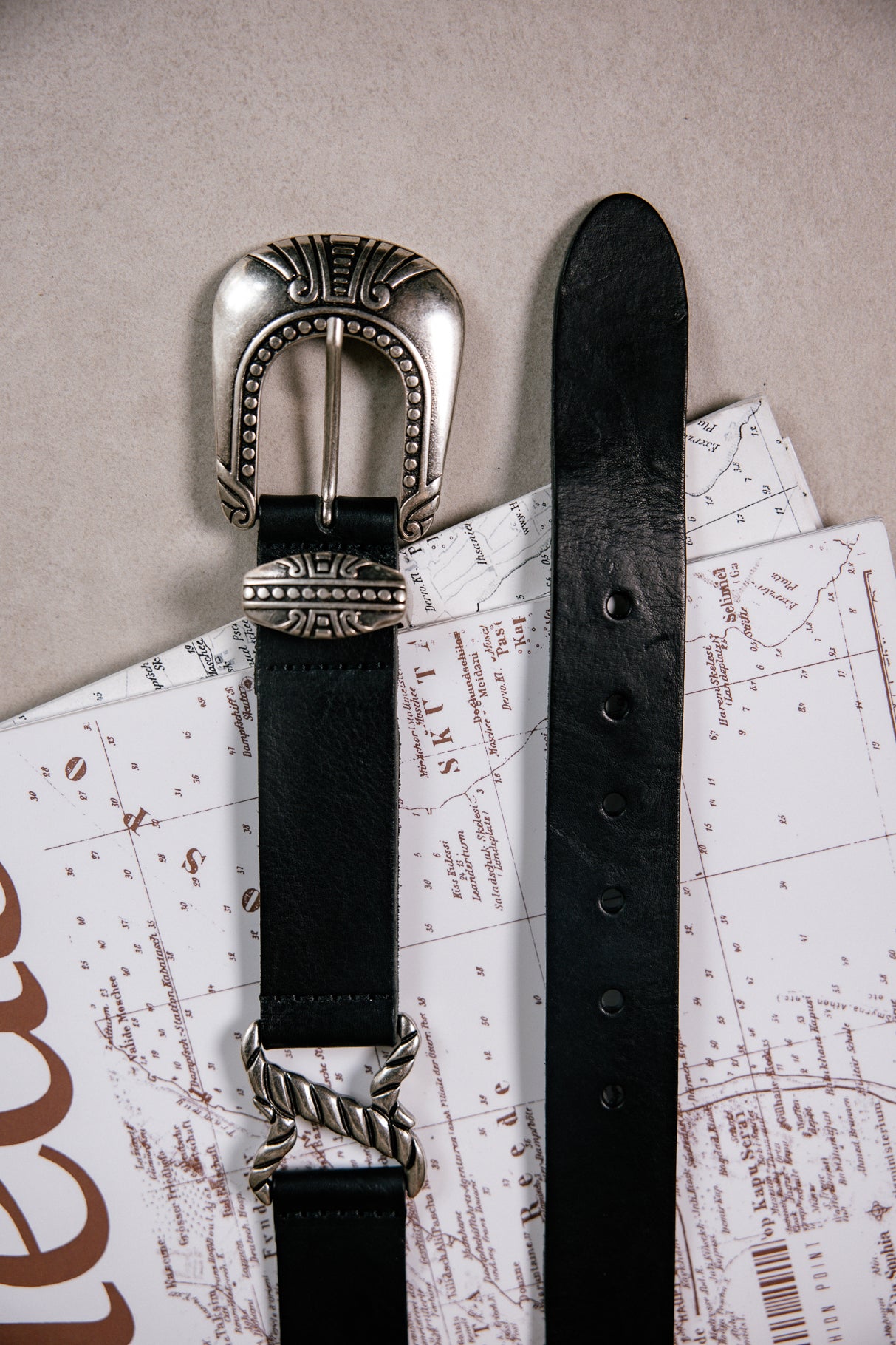 

Ceinture en cuir Femme Alkemi black | Freeman T. Porter