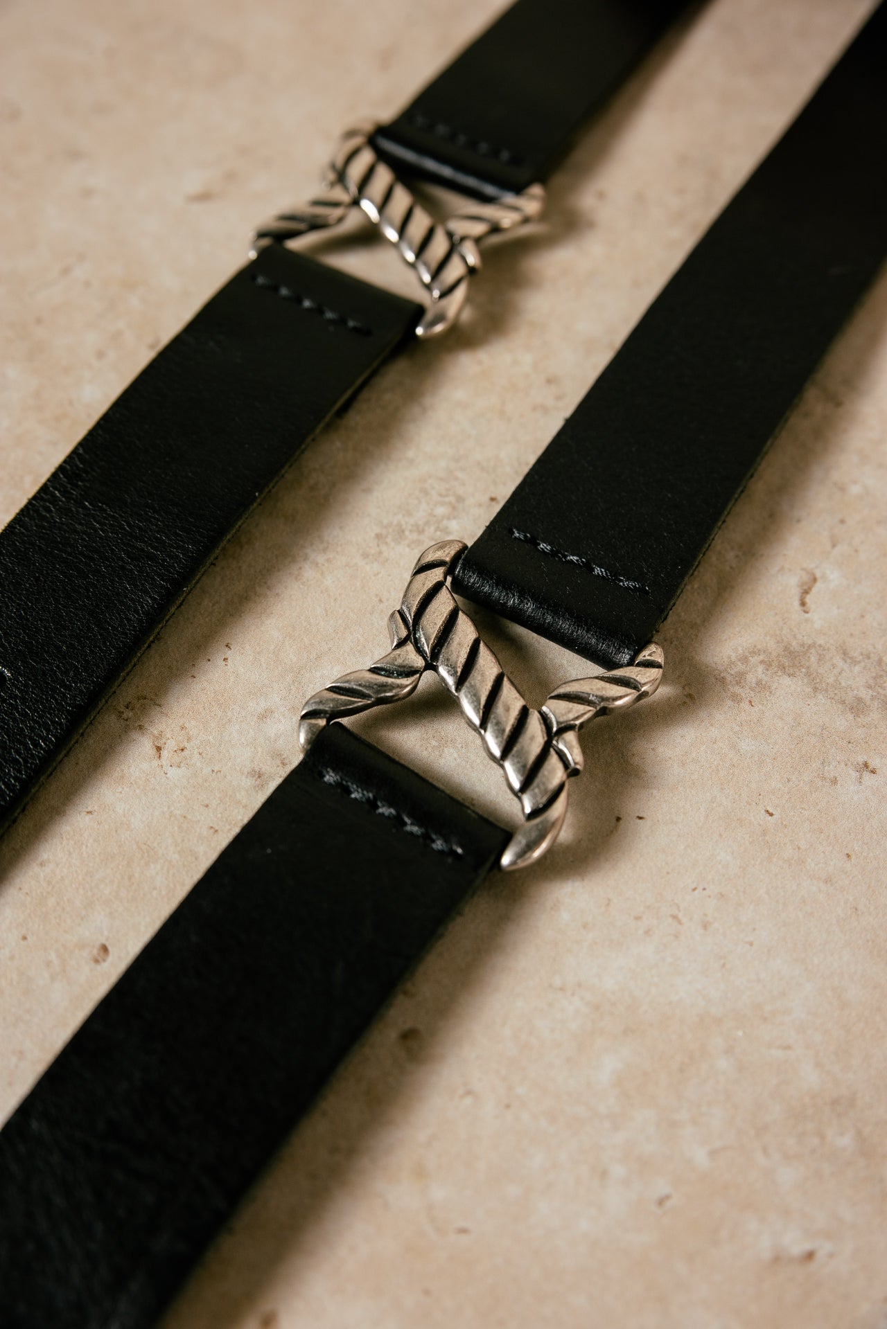 

Ceinture en cuir Femme Alkemi black | Freeman T. Porter