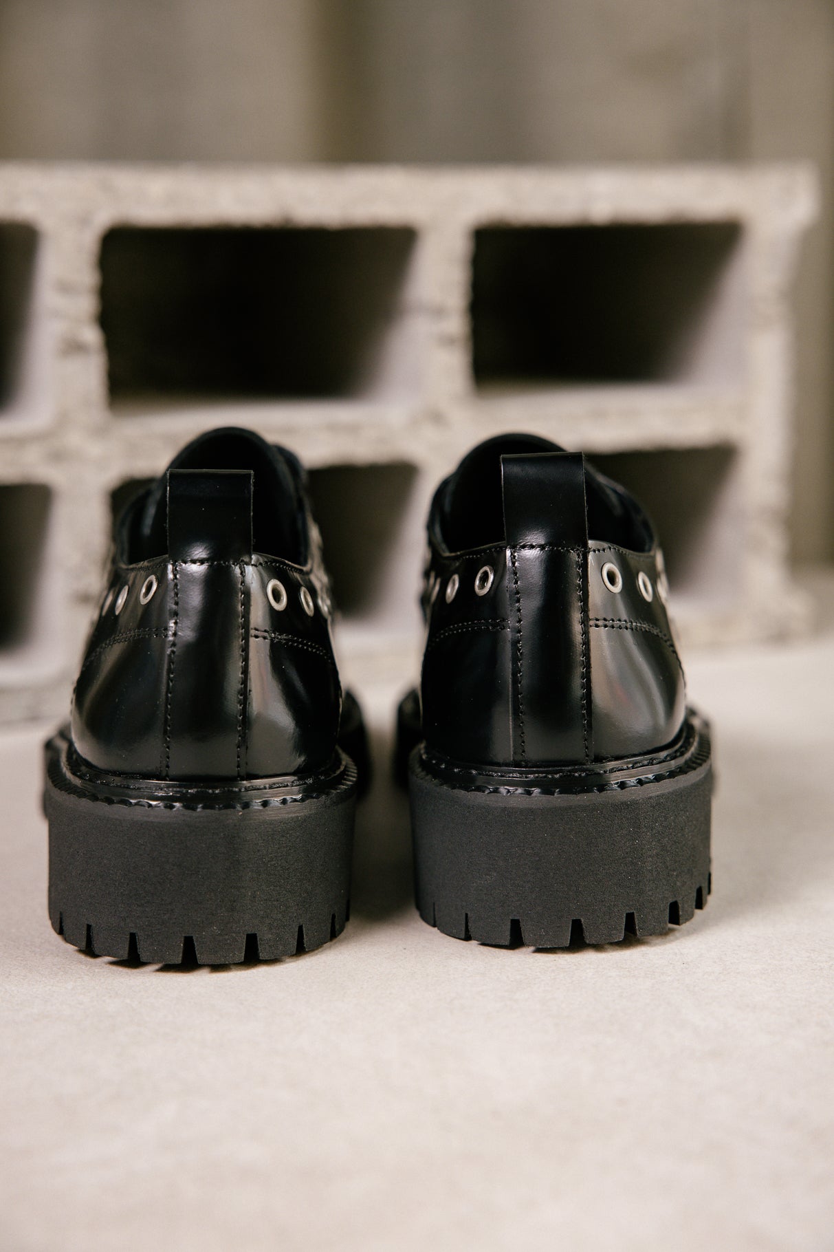 

Derby Femme Pina Eyelet black | Freeman T. Porter