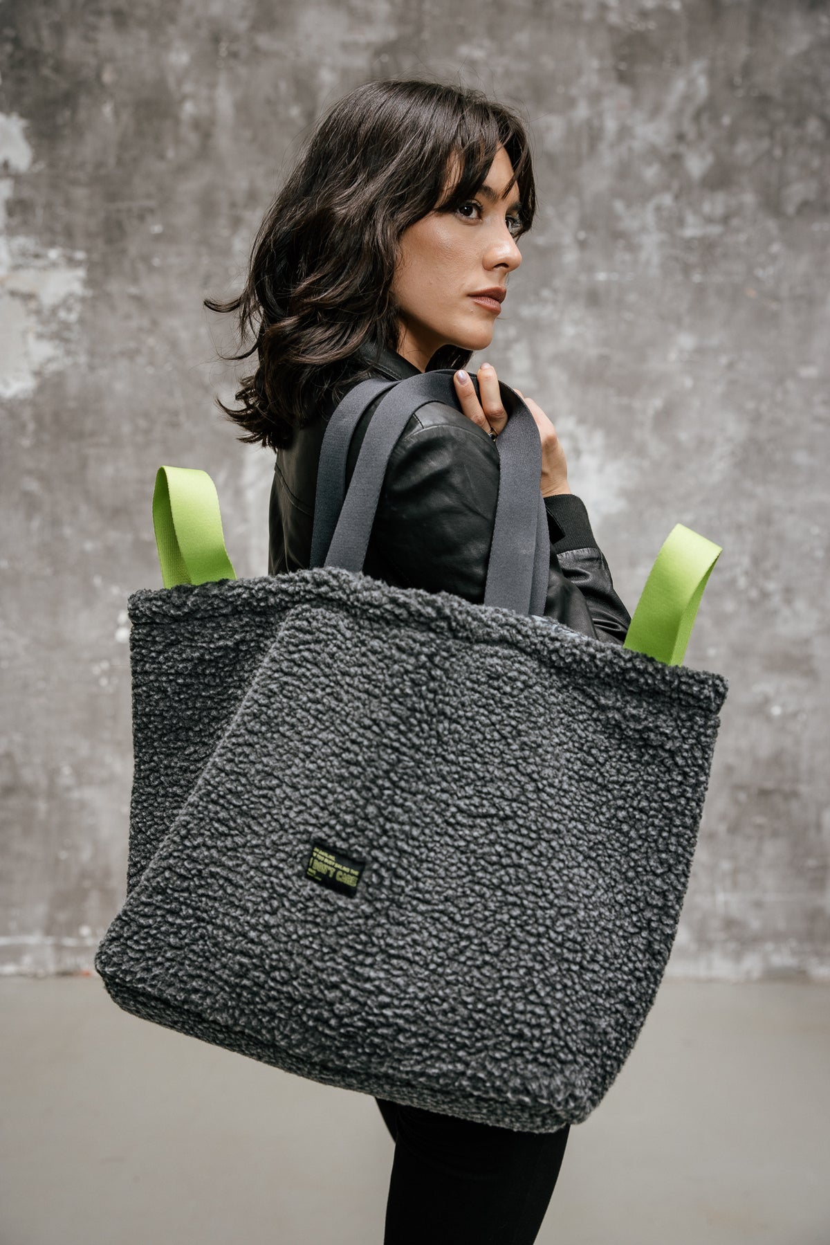 

Tote Bag Damen Coletta Sherpa carbone | Freeman T. Porter