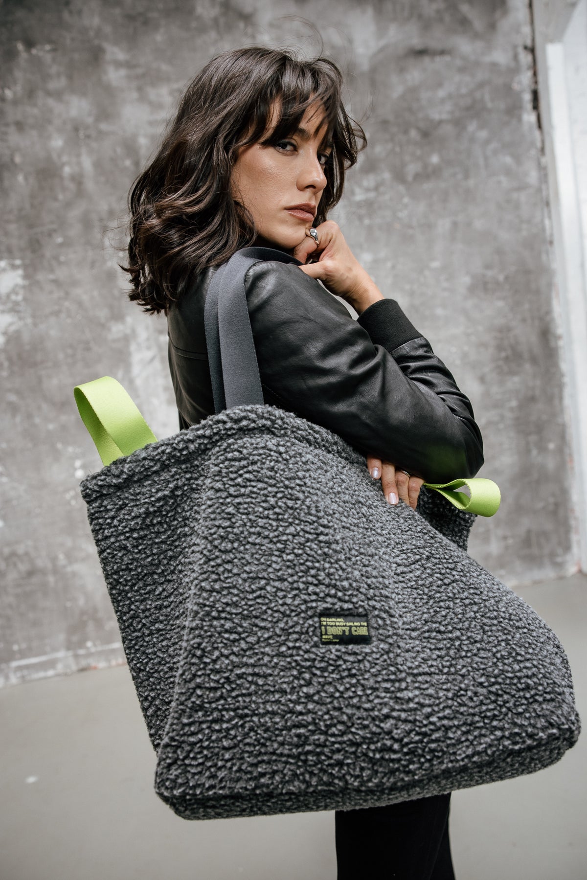 

Tote Bag Damen Coletta Sherpa carbone | Freeman T. Porter