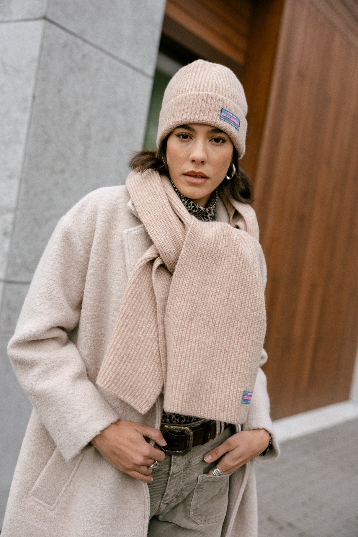 

Beanie  Women Heddie Plain camel | Freeman T. Porter