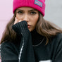 

Bonnet  Femme Heddie Plain fushia rose | Freeman T. Porter