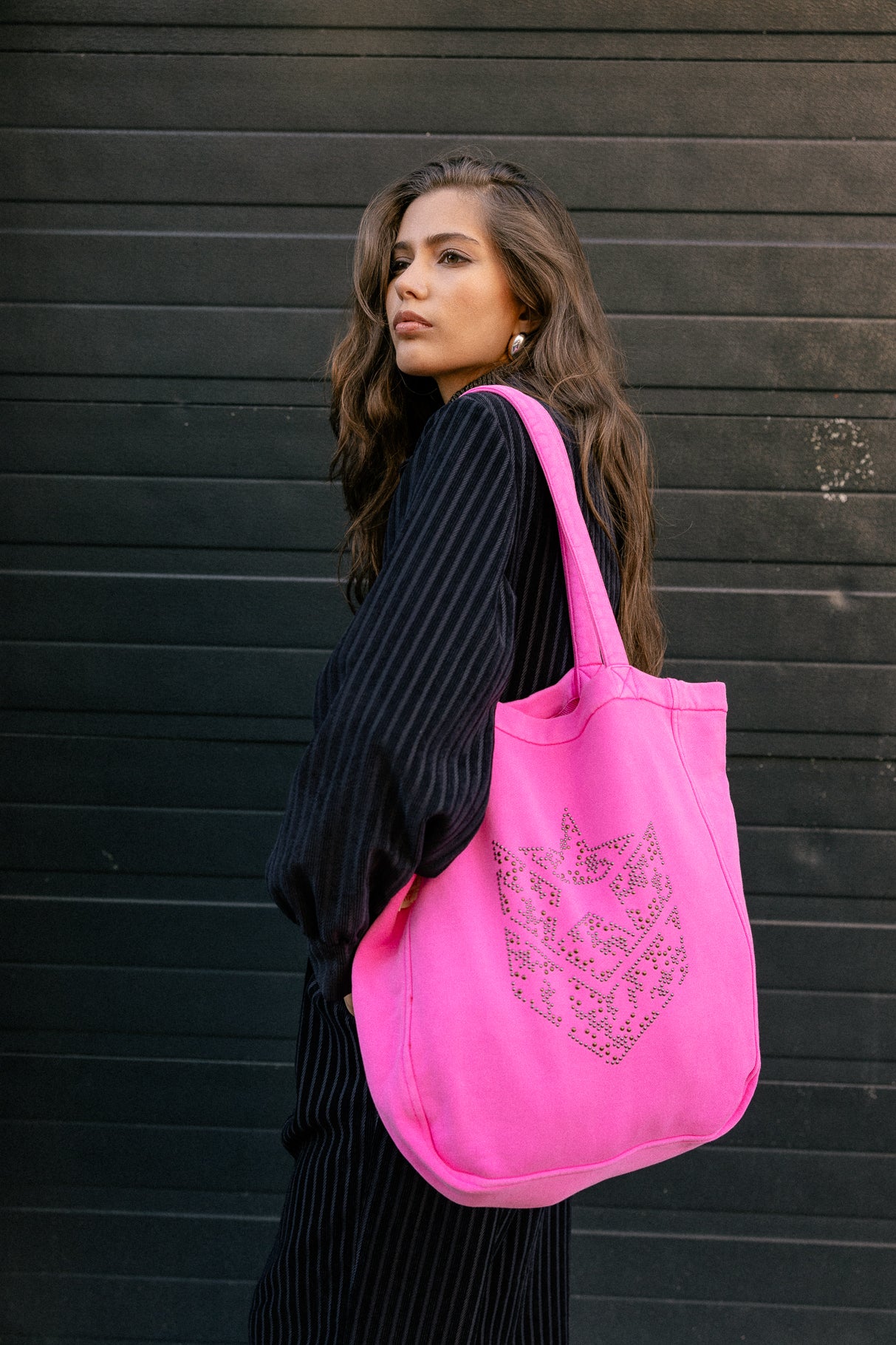 

Tote bag Femme Linny Icon neon pink | Freeman T. Porter