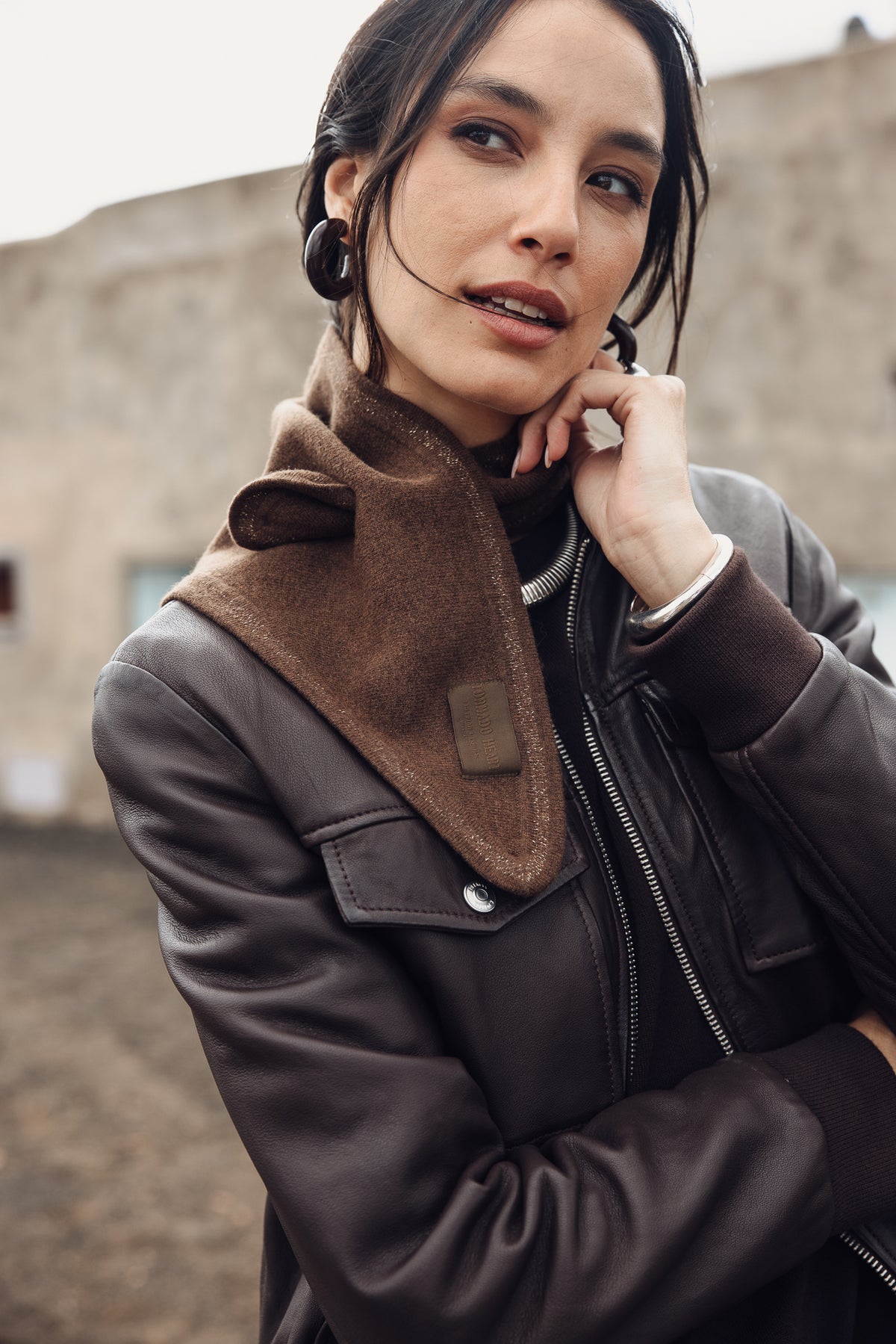 
              

Bandana en maille Femme Fily brown | Freeman T. Porter
            