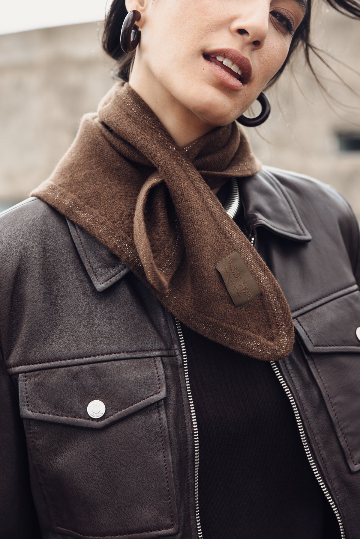 

Bandana de punto Mujer Fily brown | Freeman T. Porter