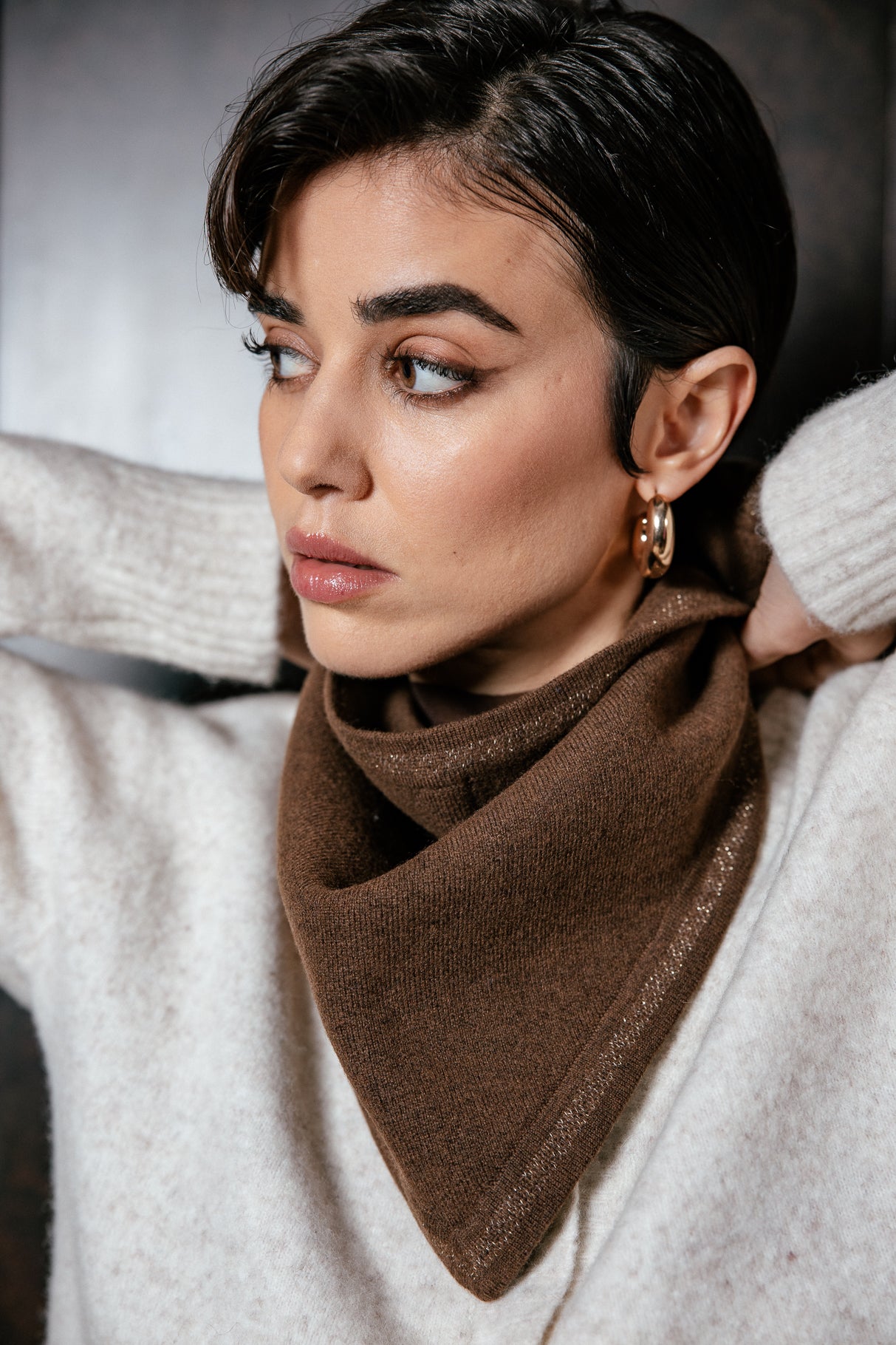   
            

Bandana en maille Femme Fily brown | Freeman T. Porter
          