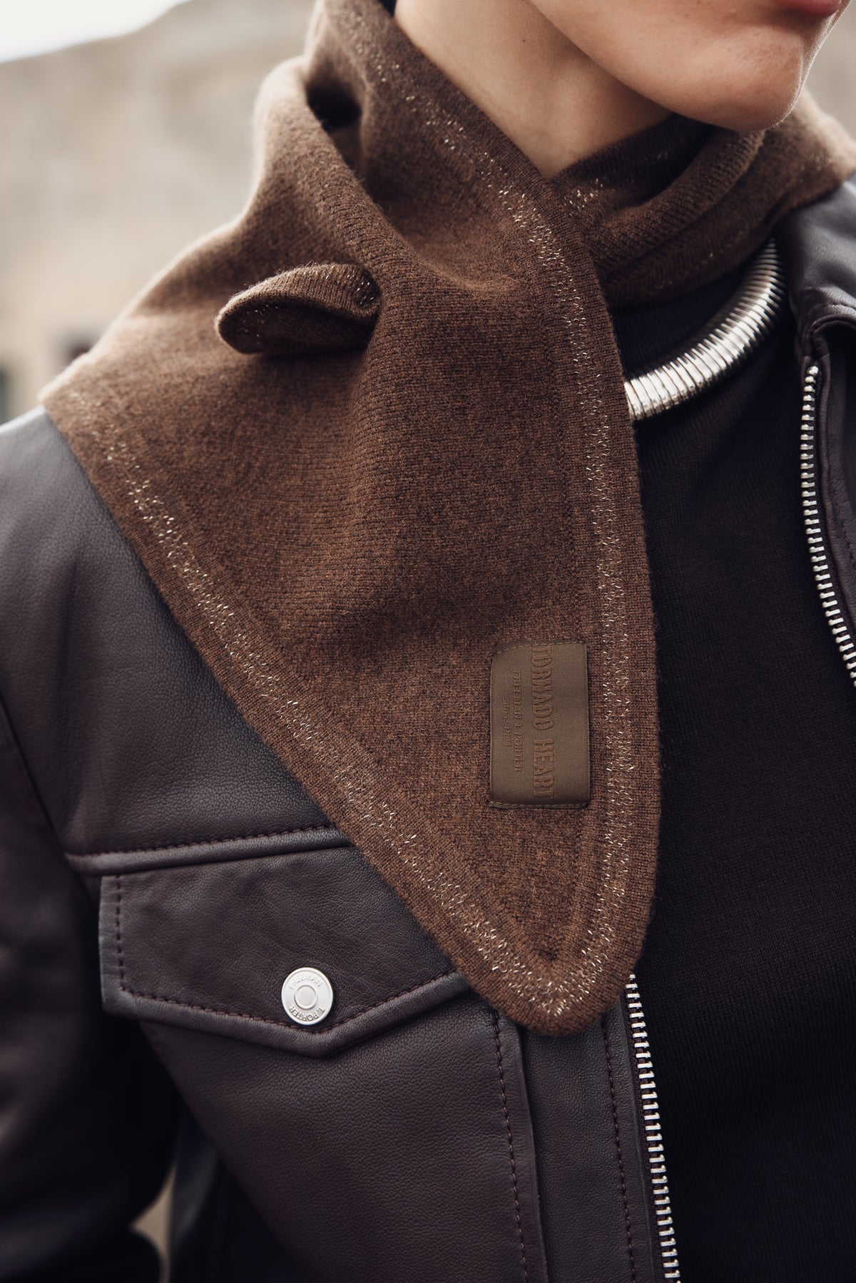 

Bandana de punto Mujer Fily brown | Freeman T. Porter