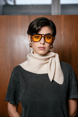 

Gebreide bandana Dames Fily off white | Freeman T. Porter