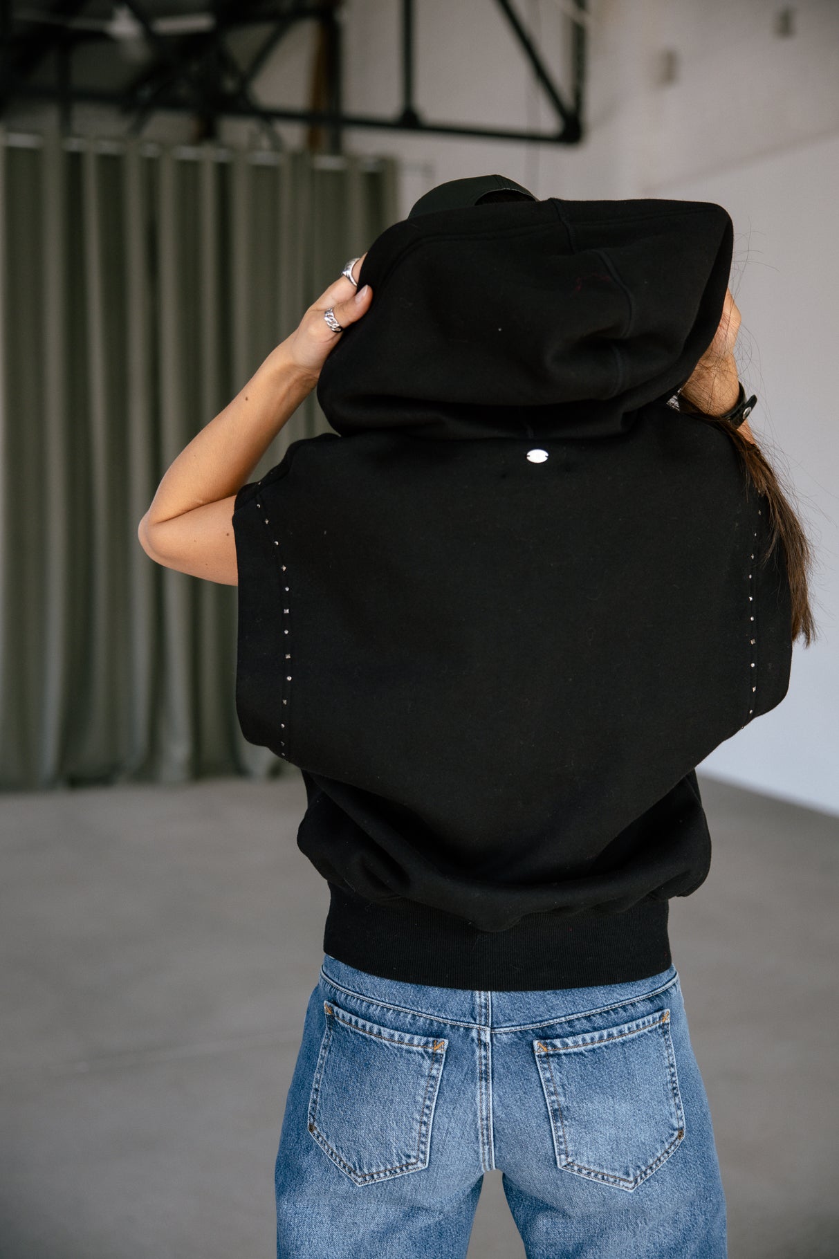 

Sweatshirt sans manche Mujer Sogan black | Freeman T. Porter
