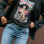 

T-shirt imprimé Femme Suria Wilddust moonless night | Freeman T. Porter