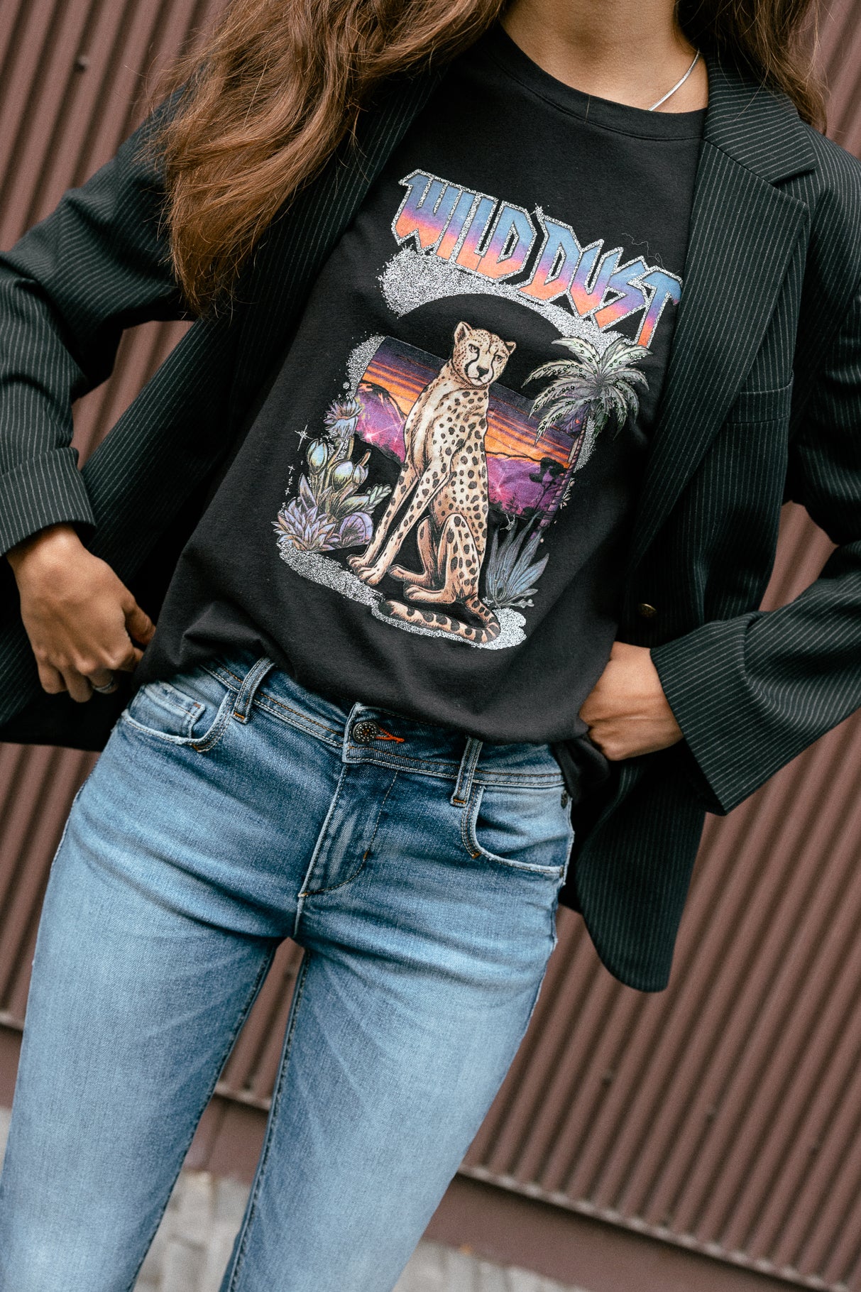   
            

T-shirt imprimé Femme Suria Wilddust moonless night | Freeman T. Porter
          