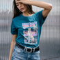 

T-shirt imprimé Mujer Suria Wilddust spruced up | Freeman T. Porter