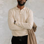 

Polo en maille Hombres Mathew Dendra beige melange | Freeman T. Porter