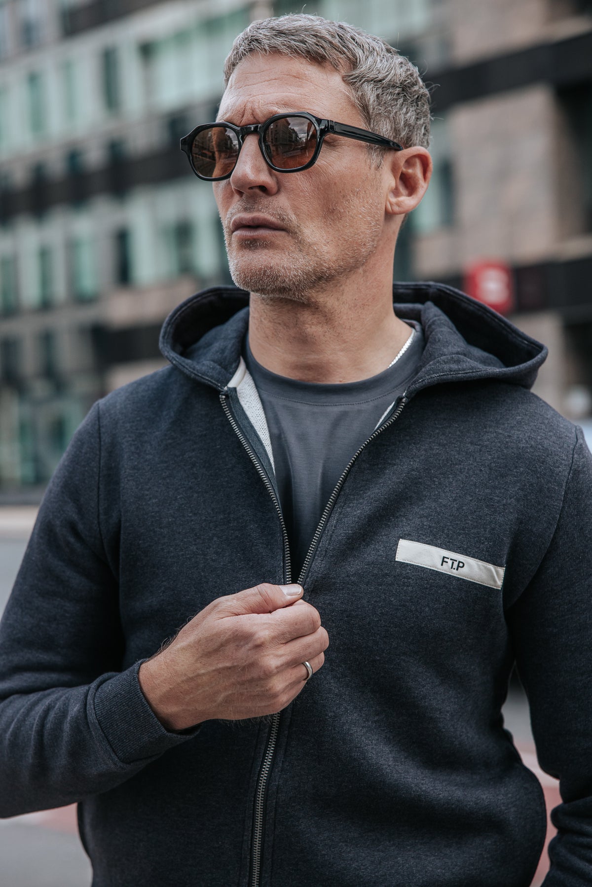 

Sweatshirt com capuz Homem Aspen Yutong black | Freeman T. Porter