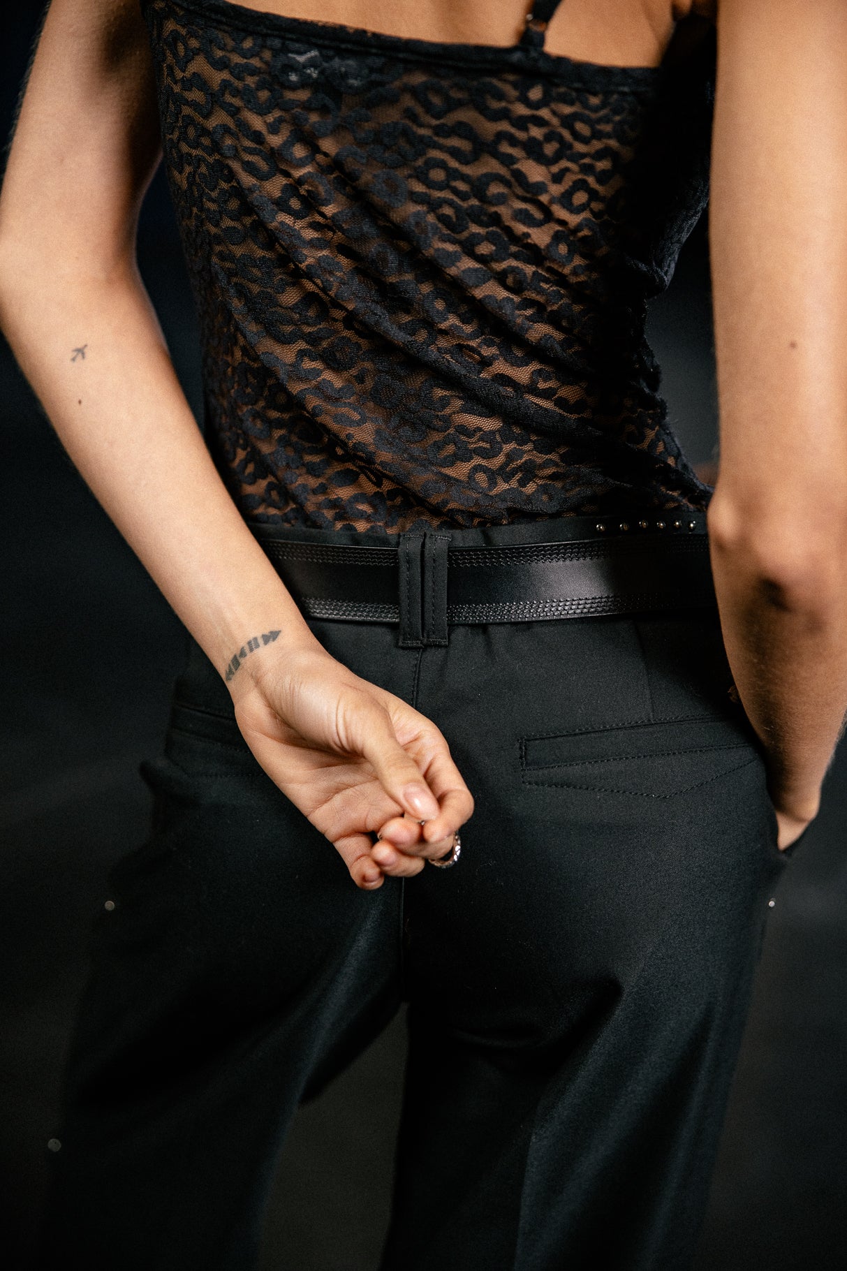 

Lace top  Women Dizzi Leo black | Freeman T. Porter