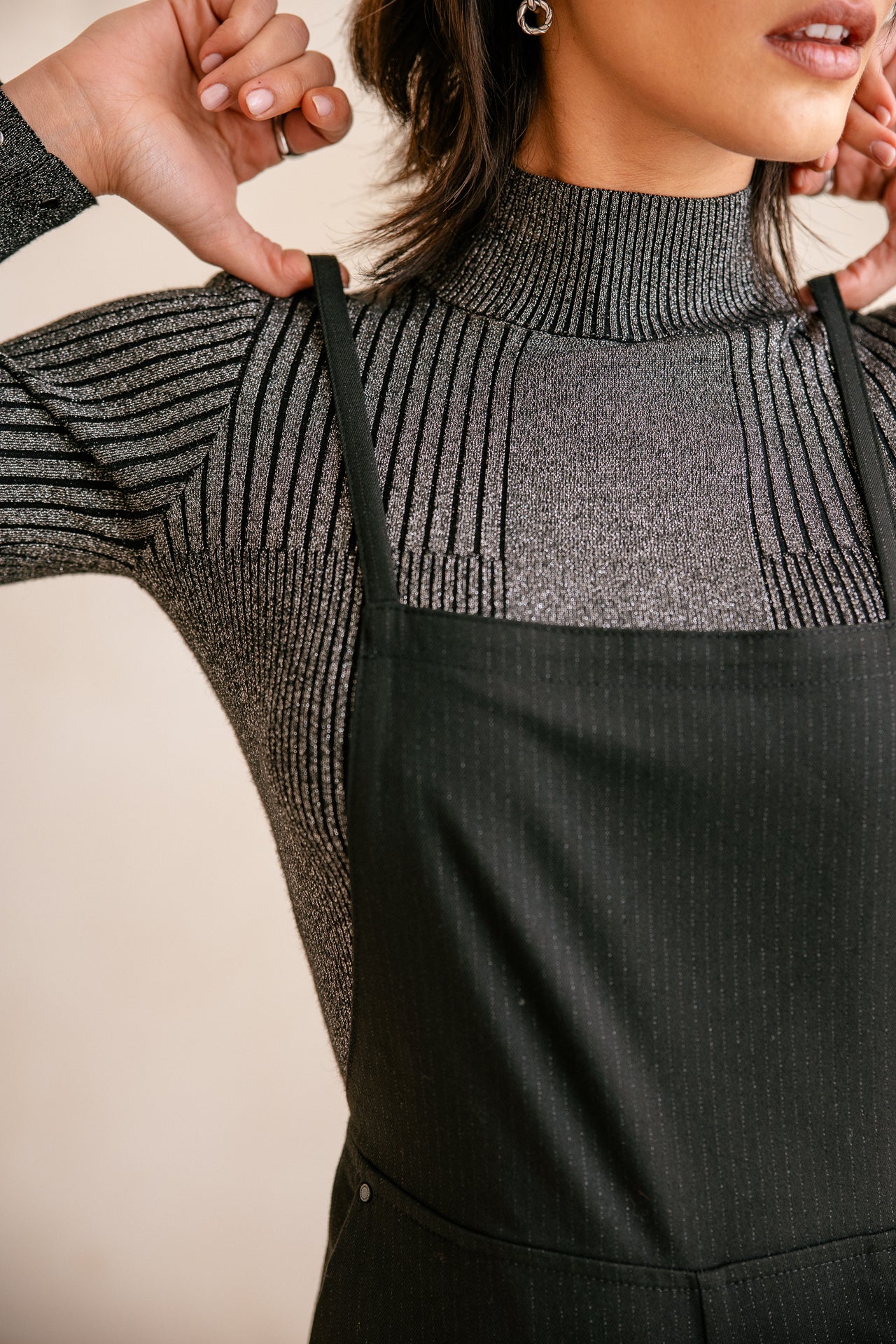 

City-Overall Damen Tania Cascada black | Freeman T. Porter