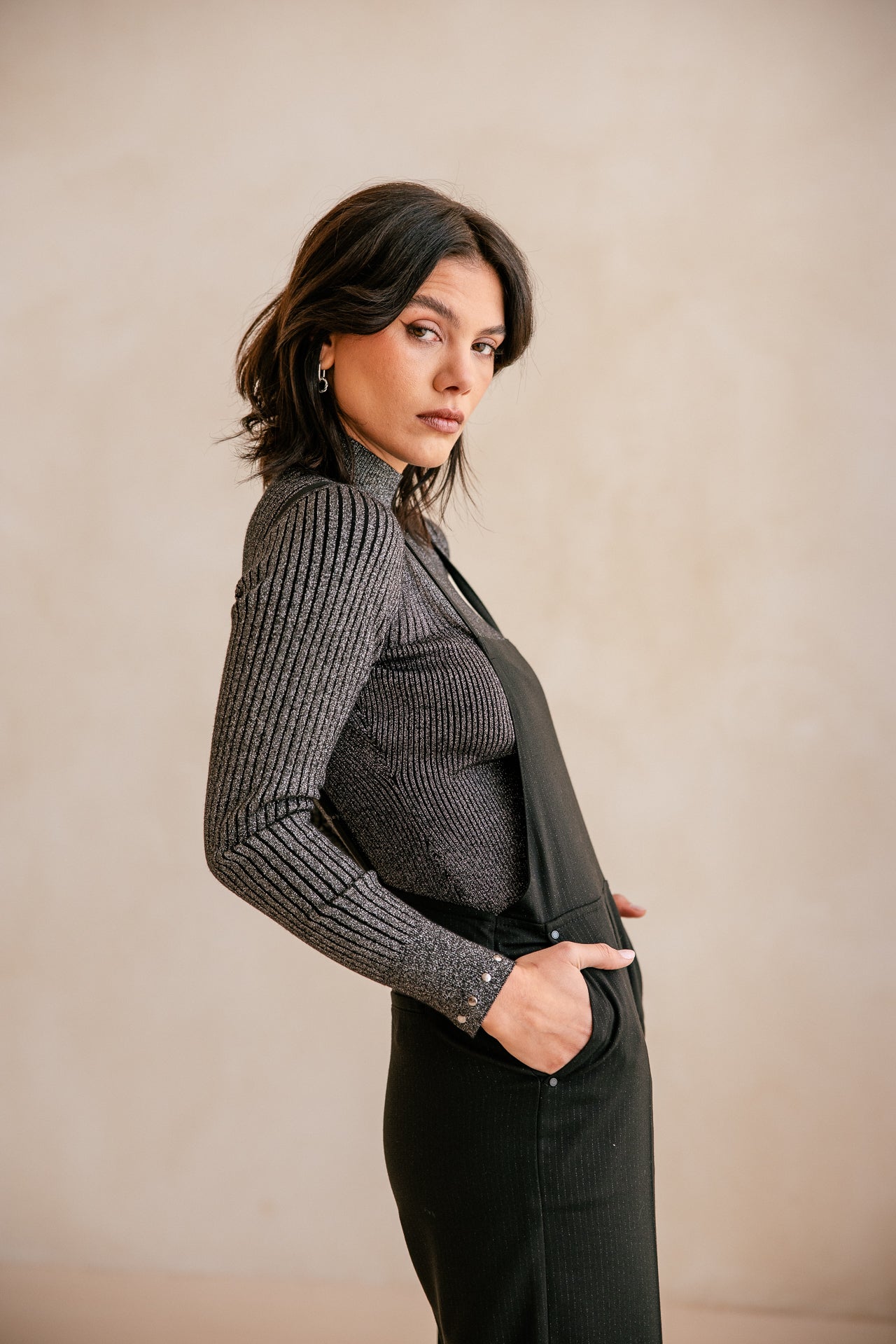 

City-Overall Damen Tania Cascada black | Freeman T. Porter