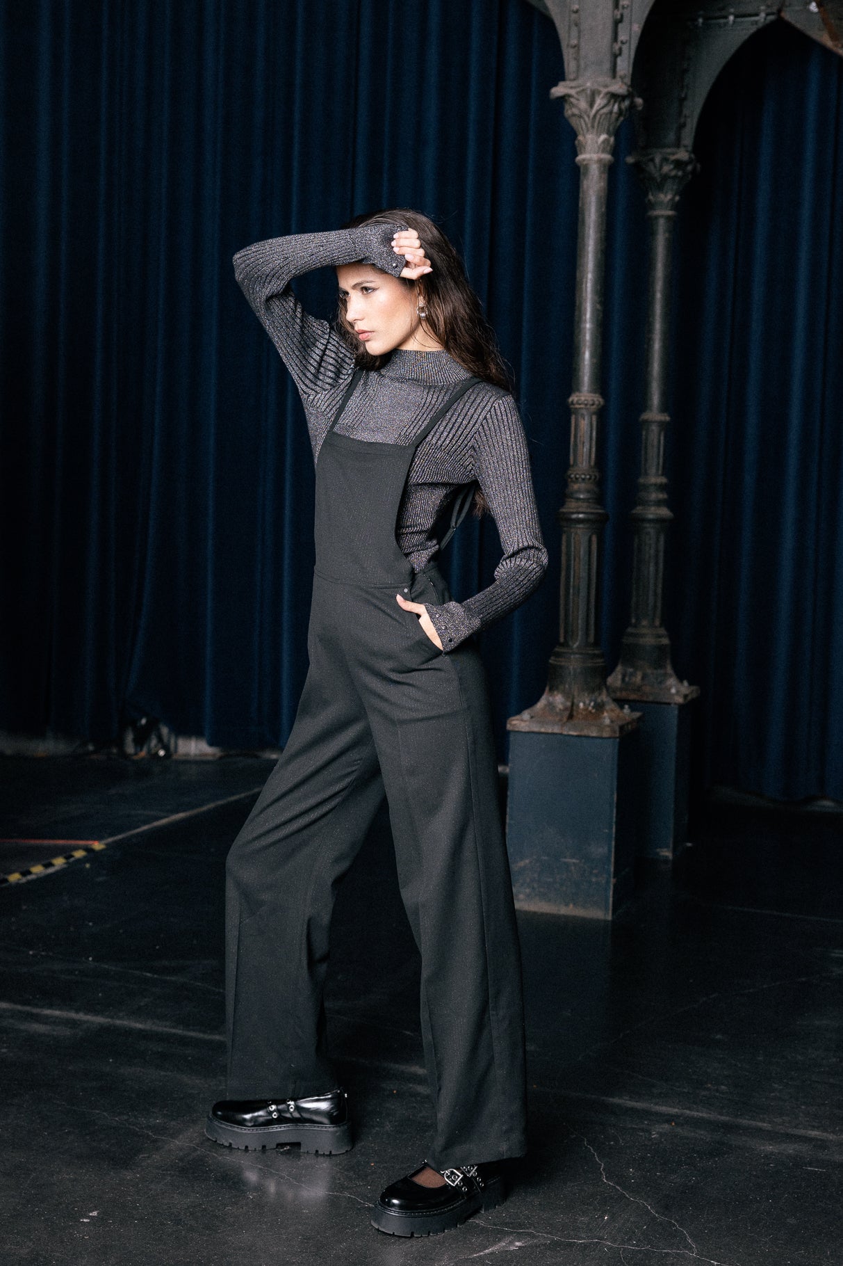 

City overalls Women Tania Cascada black | Freeman T. Porter