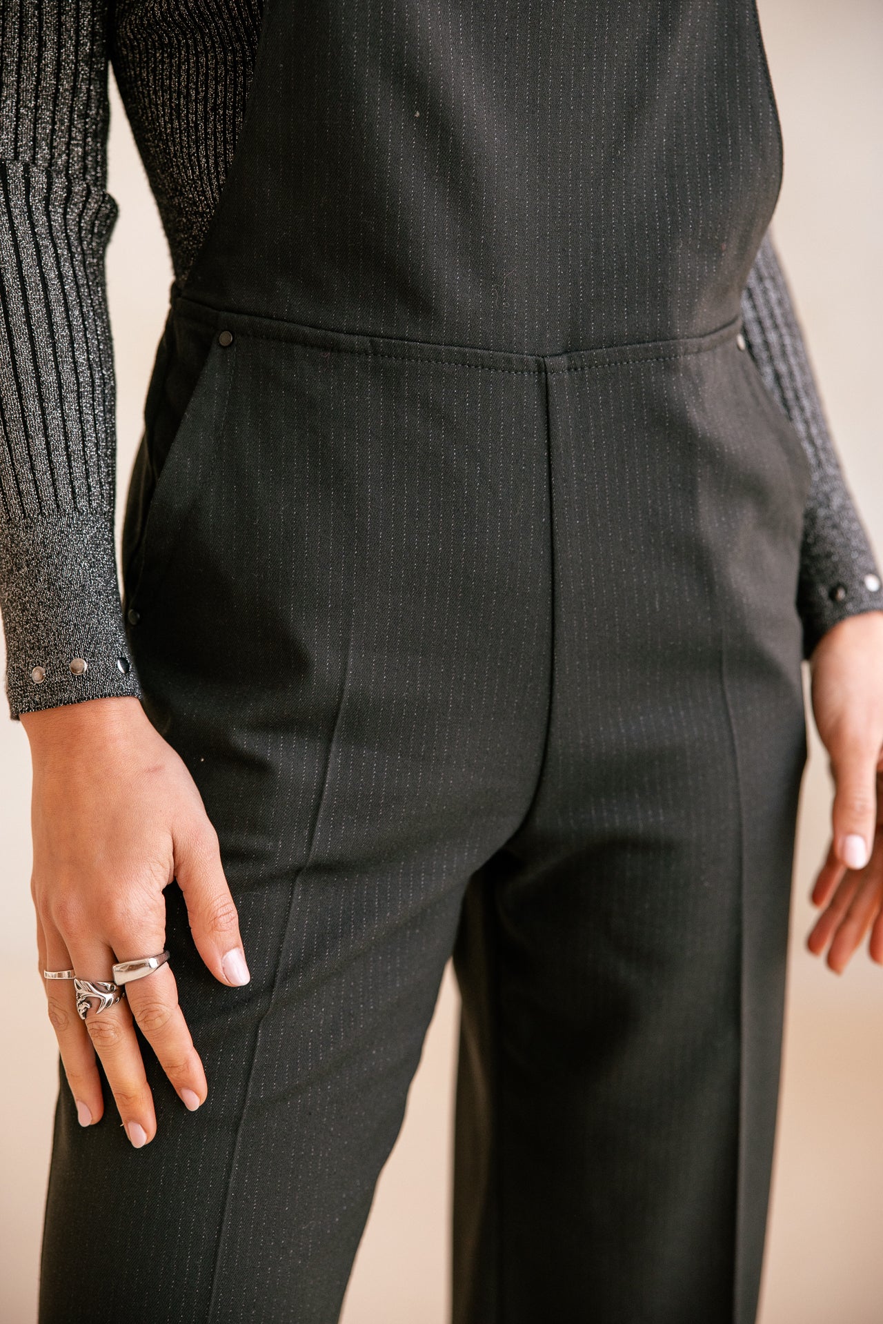 

City-Overall Damen Tania Cascada black | Freeman T. Porter