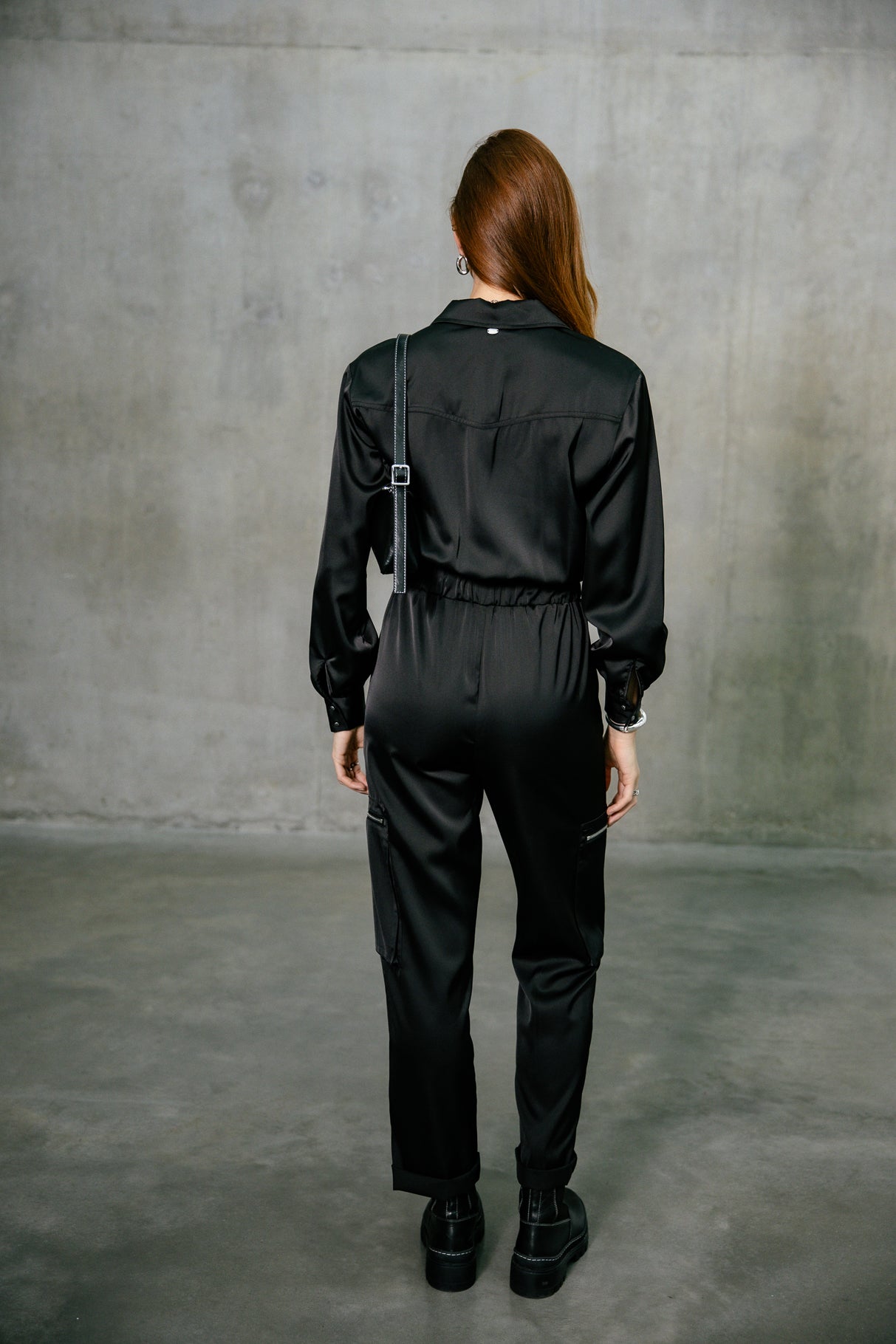 

Combinaison cargo Woman Creed Plain black | Freeman T. Porter