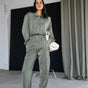 

Combinaison cargo Woman Creed Plain thyme | Freeman T. Porter