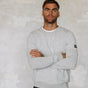 

Pull col rond Hombres Sonny Macau melanged grey | Freeman T. Porter