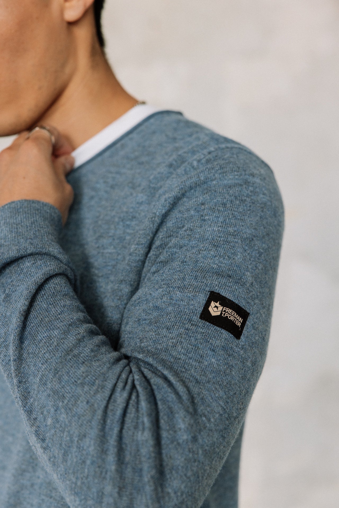 

Pull col rond Men Sonny Macau indigo | Freeman T. Porter