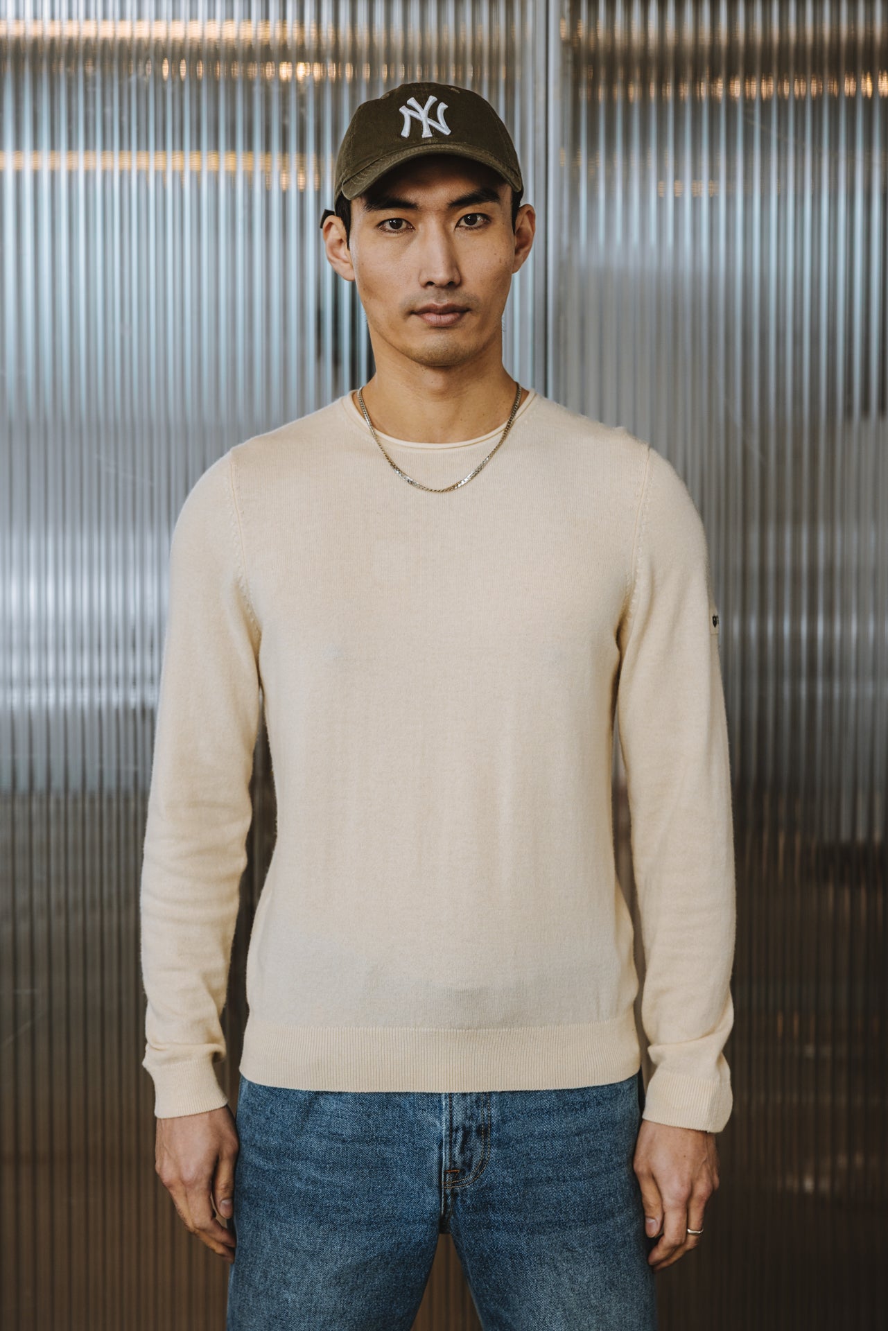 
              

Crew neck sweater Men Sonny Macau egret | Freeman T. Porter
            