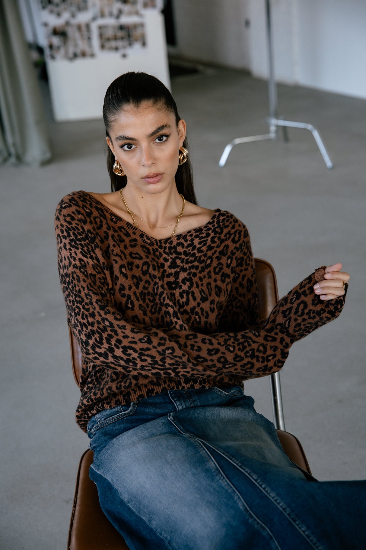 
              

Pull imprimé léo Woman Parina Deep Dye Leo brown sugar | Freeman T. Porter
            