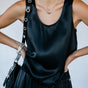 

Top sans manche Femme Dulcia Silk black | Freeman T. Porter