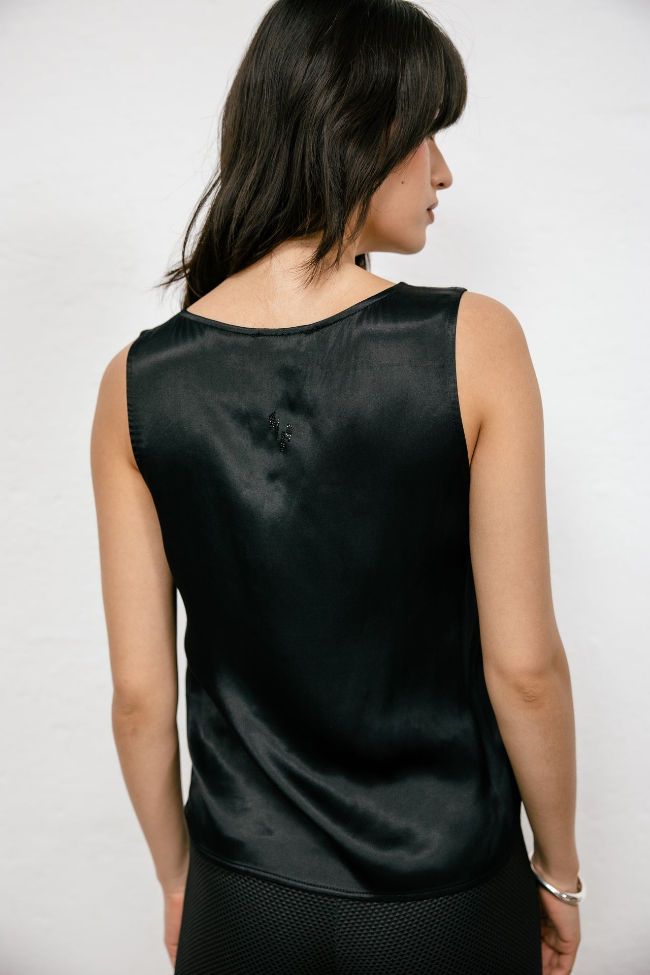 

Top sans manche Femme Dulcia Silk black | Freeman T. Porter