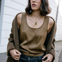 

Top sans manche Femme Dulcia Silk bronze | Freeman T. Porter