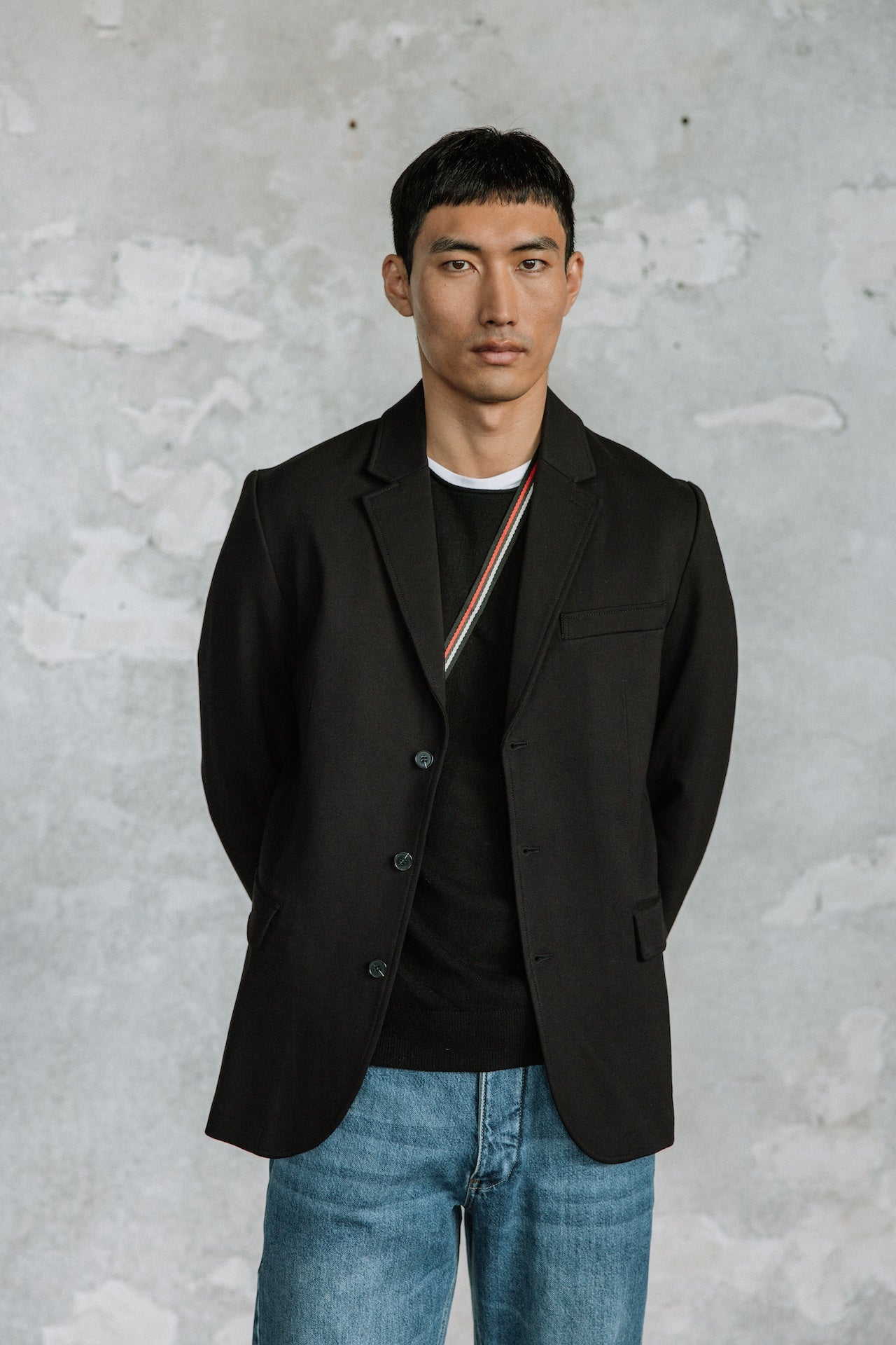   
            

Blazer cintré Homme Tomass Comfy black | Freeman T. Porter
          