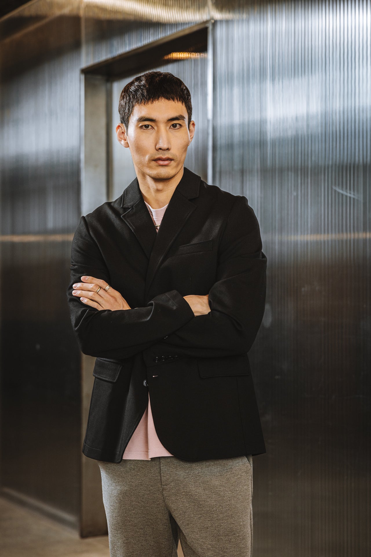 

Blazer cintré Homme Tomass Comfy black | Freeman T. Porter