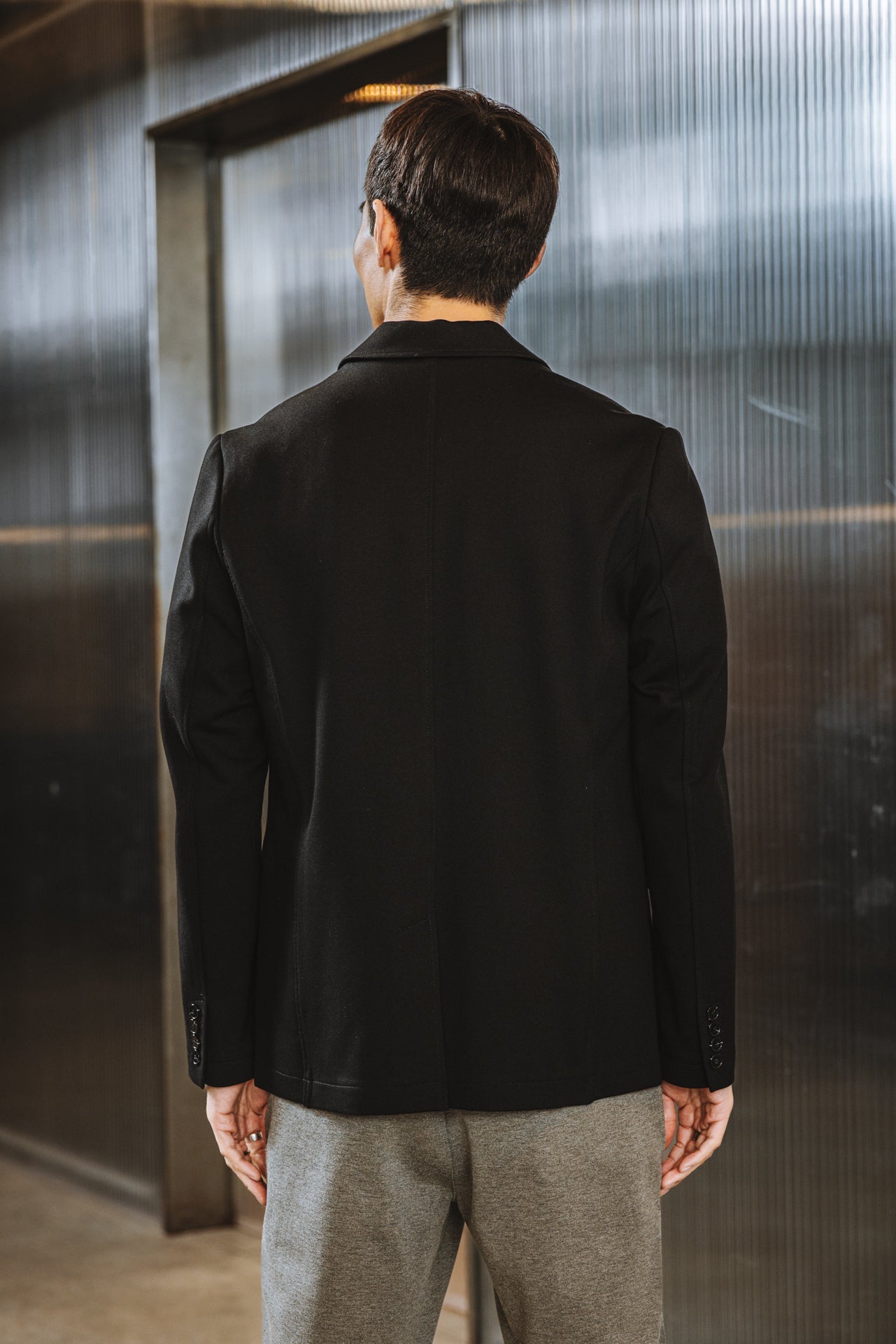 

Blazer cintré Homme Tomass Comfy black | Freeman T. Porter
