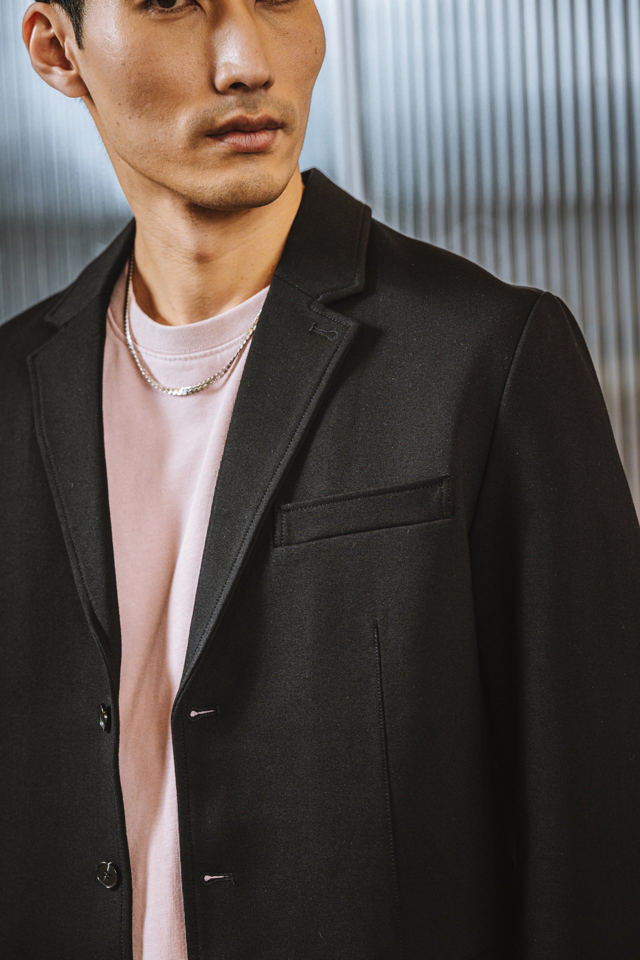 

Blazer cintré Homme Tomass Comfy black | Freeman T. Porter