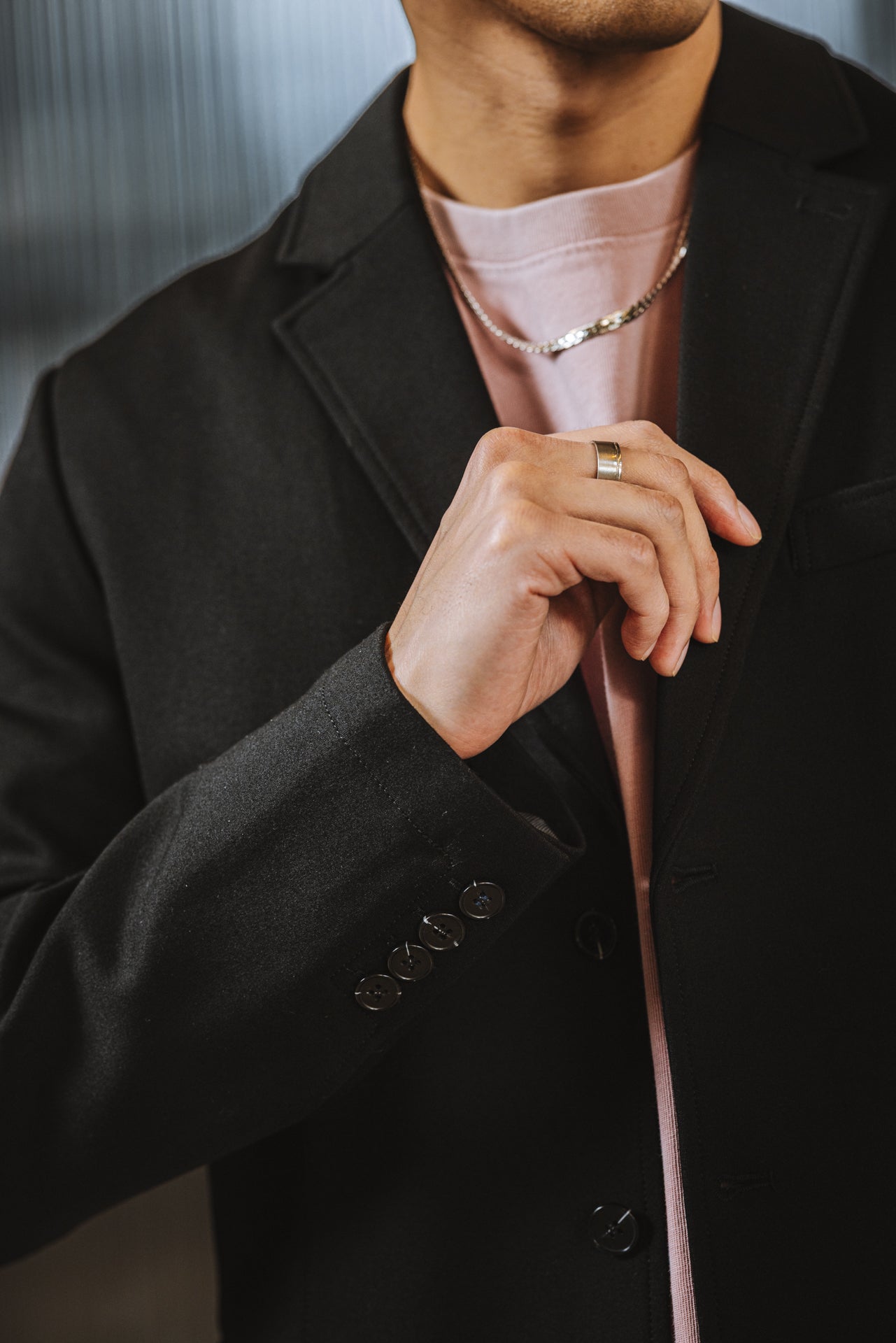 

Blazer cintré Homme Tomass Comfy black | Freeman T. Porter