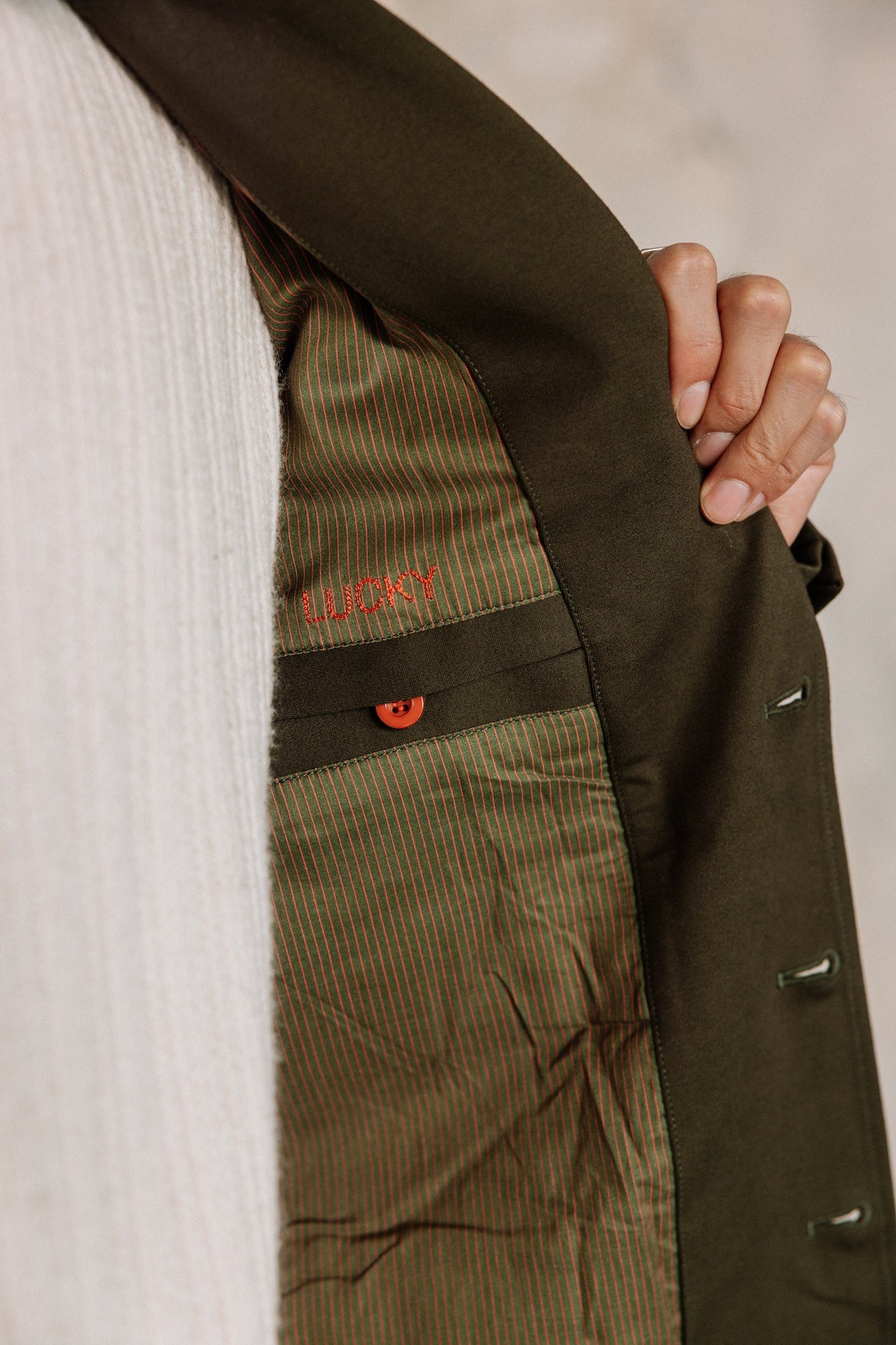 

Blazer cintré Homme Tomass Comfy olive night | Freeman T. Porter