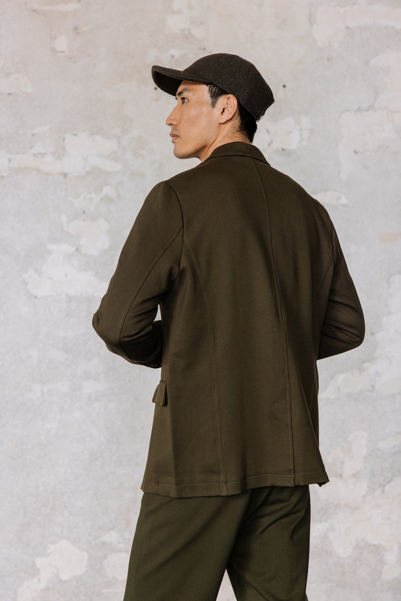 

Blazer cintré Homme Tomass Comfy olive night | Freeman T. Porter