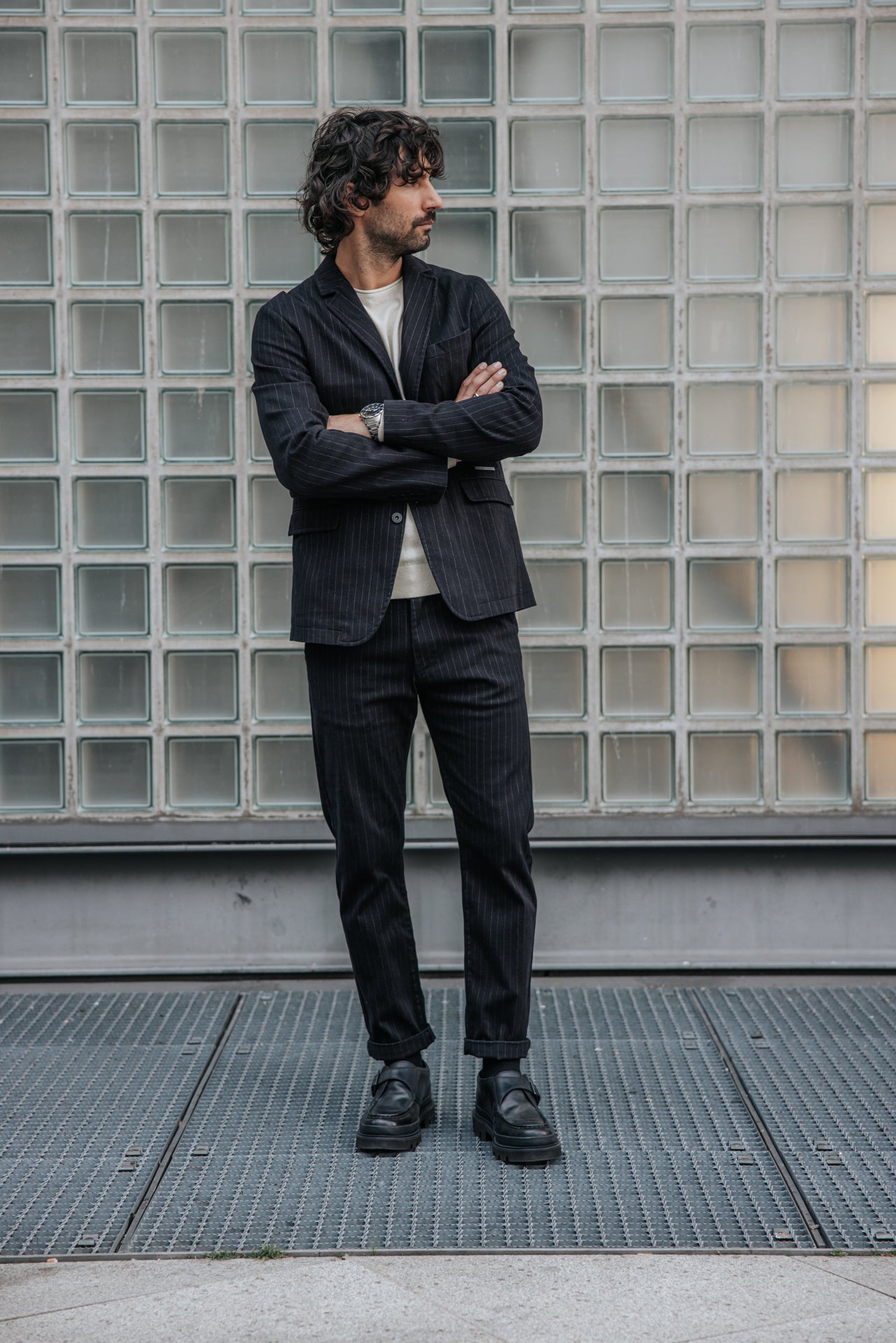 

Blazer entallada Hombre Tomass Kult black | Freeman T. Porter