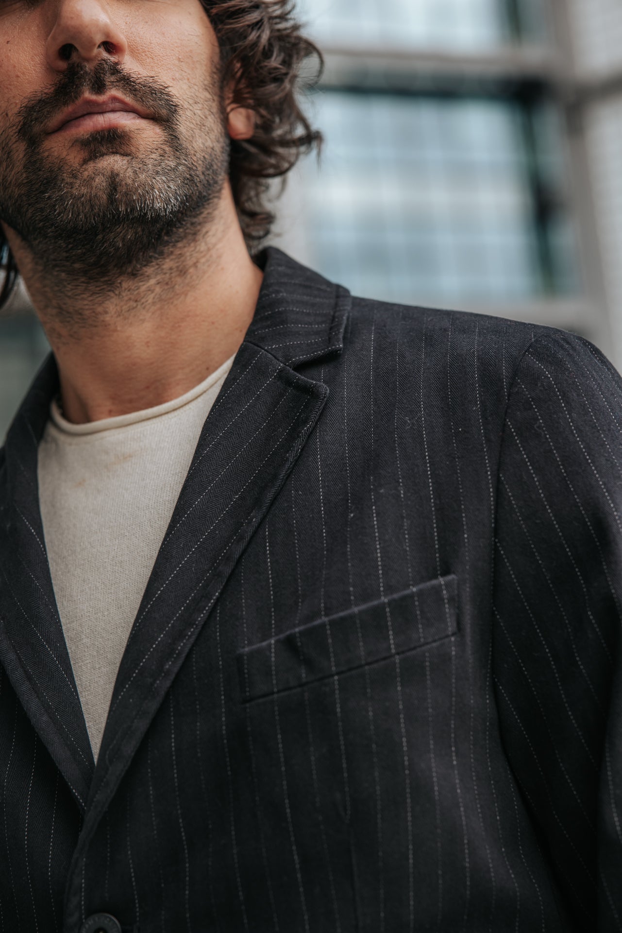 

Blazer entallada Hombre Tomass Kult black | Freeman T. Porter
