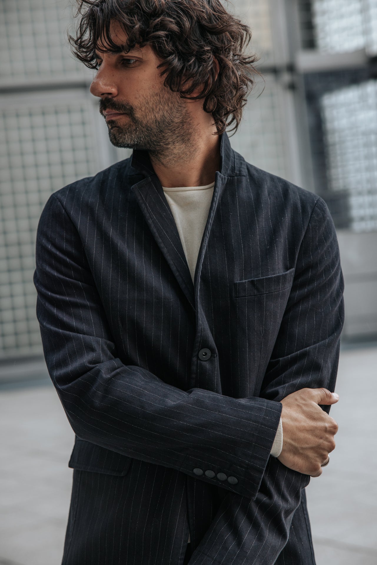 

Blazer entallada Hombre Tomass Kult black | Freeman T. Porter