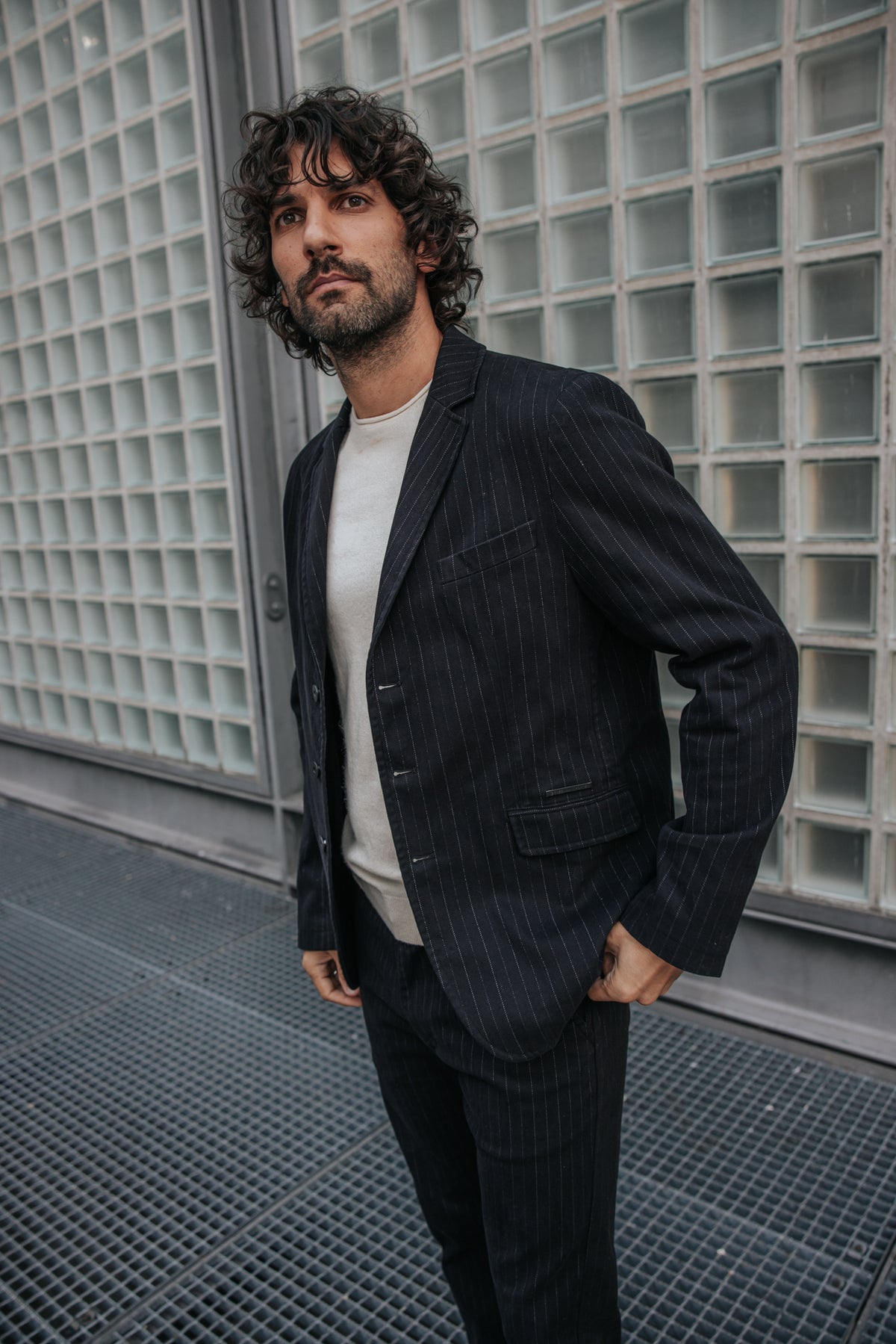 

Blazer entallada Hombre Tomass Kult black | Freeman T. Porter