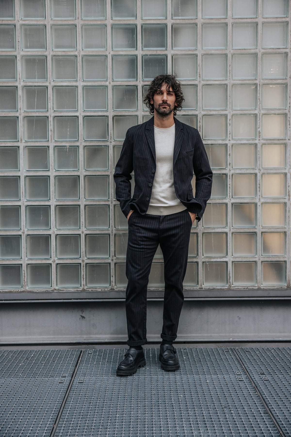

Blazer entallada Hombre Tomass Kult black | Freeman T. Porter