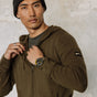 

Cardigan à capuche Hombres Lyam Macau olive night | Freeman T. Porter