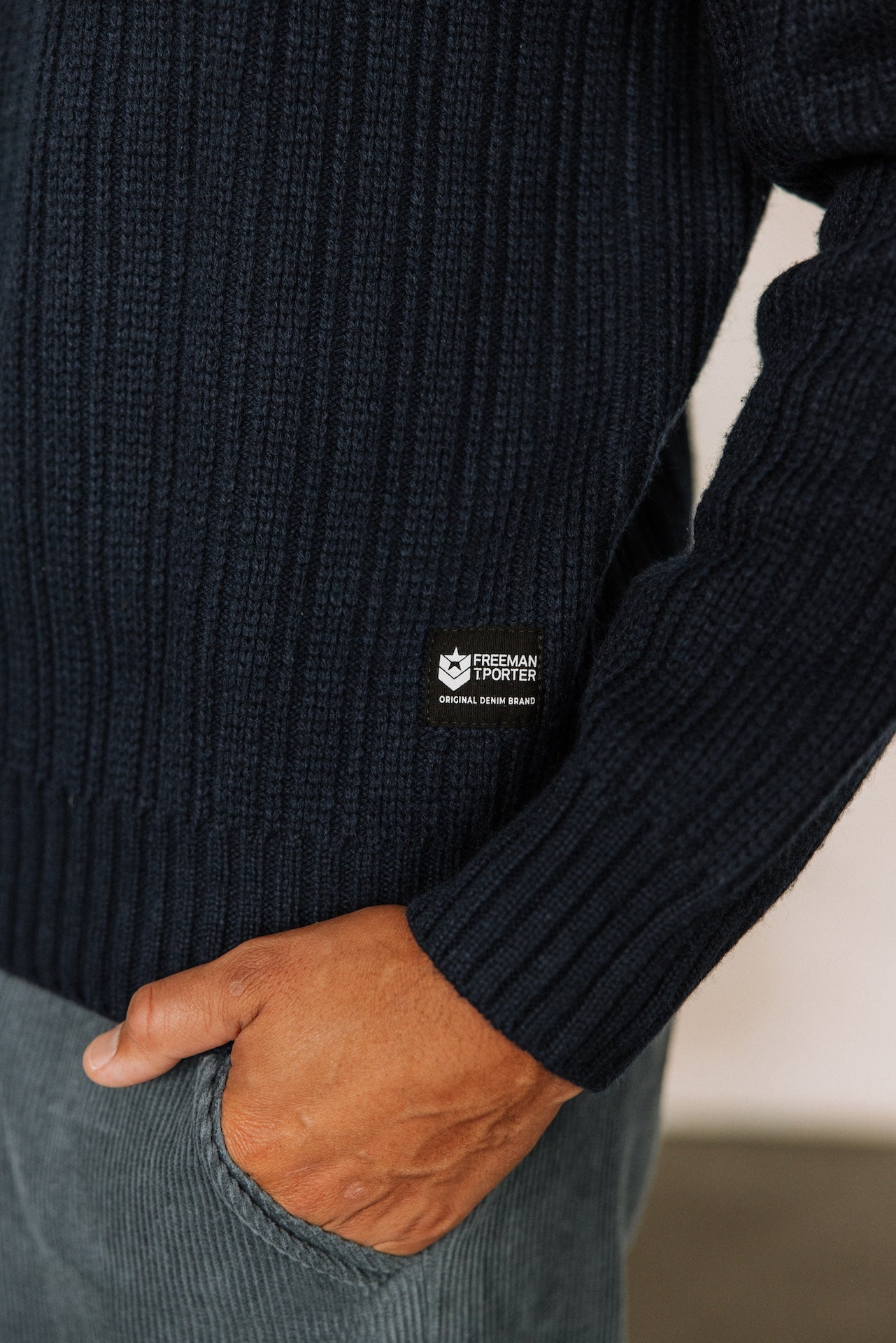 

Pull en laine Men Solino Town peacoat | Freeman T. Porter