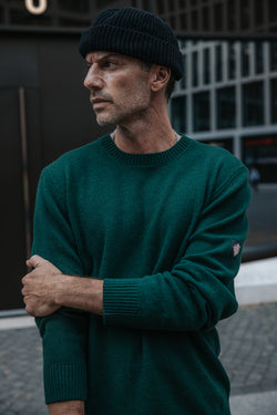 

Wollpullover Herren Solino Wooly scarab | Freeman T. Porter