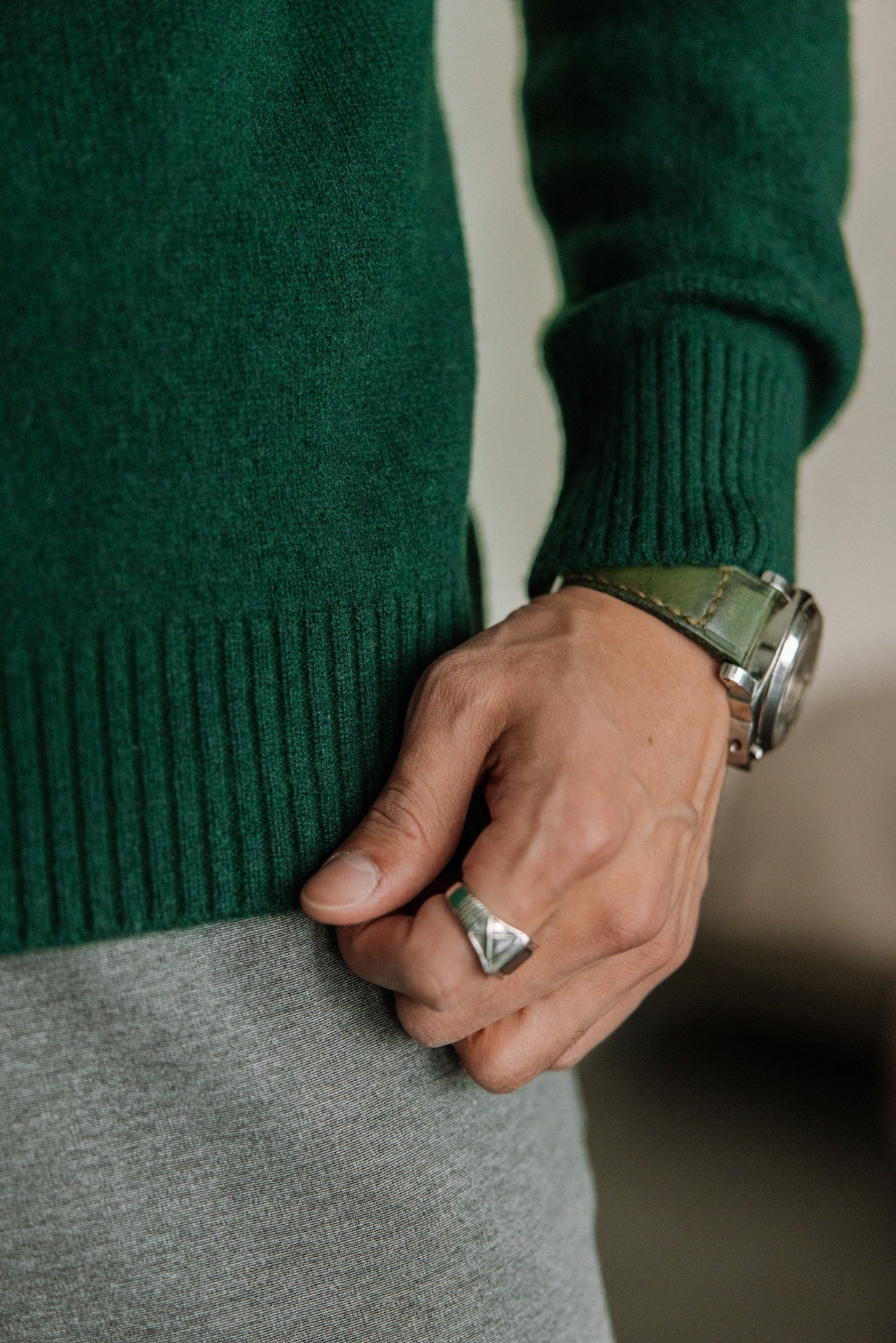 

Pull en laine Men Solino Lainey scarab | Freeman T. Porter