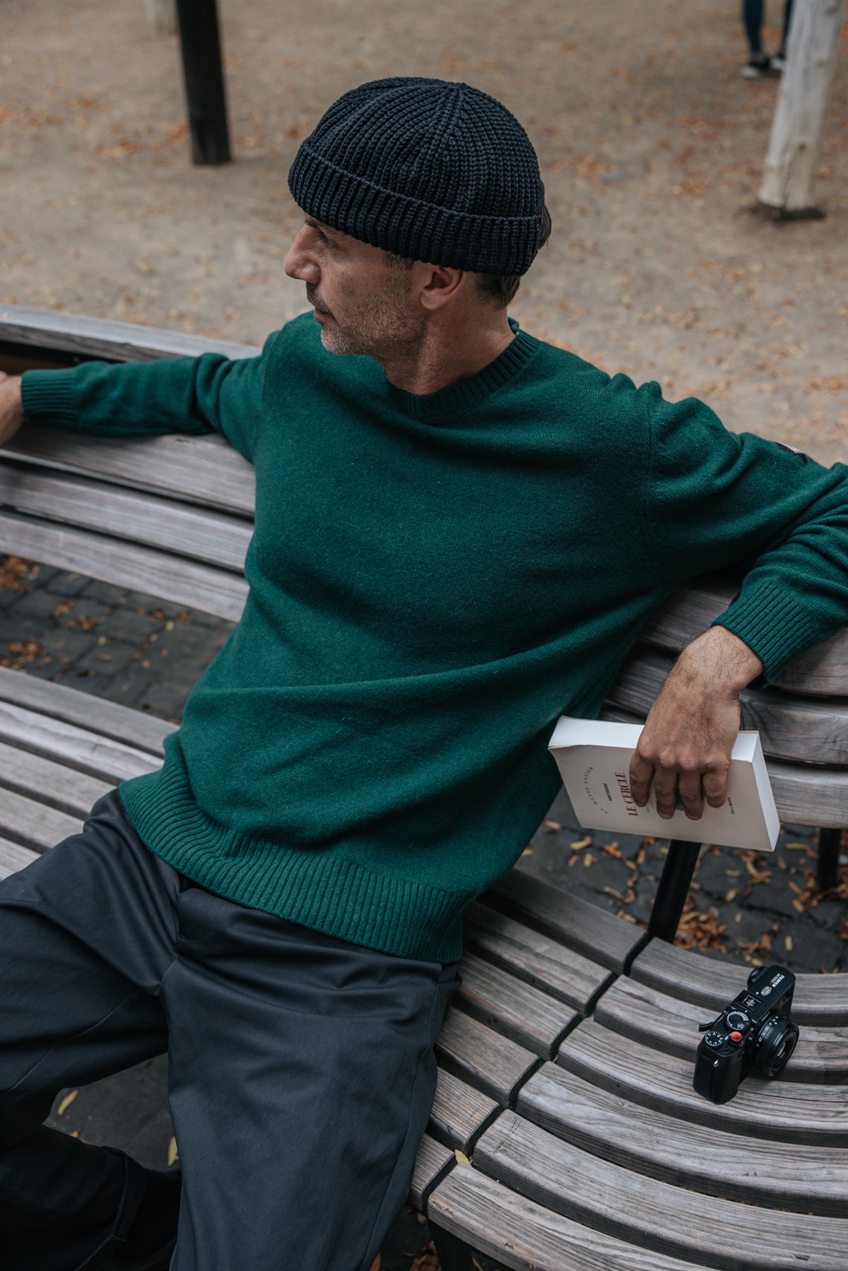 

Pull en laine Homme Solino Wooly scarab | Freeman T. Porter